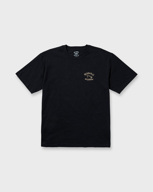 Island Chain Hawaii Regular Tee - Black