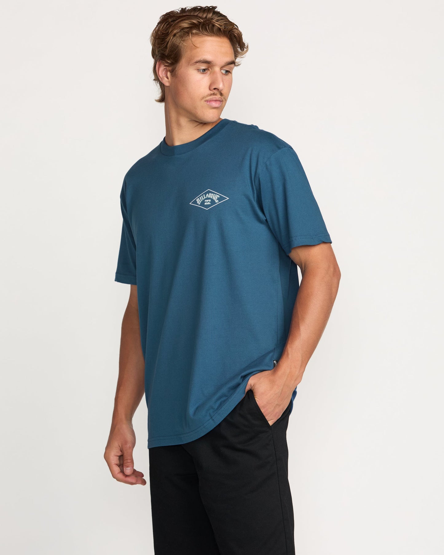 Diamond Arch Premium Tee - Deep Blue