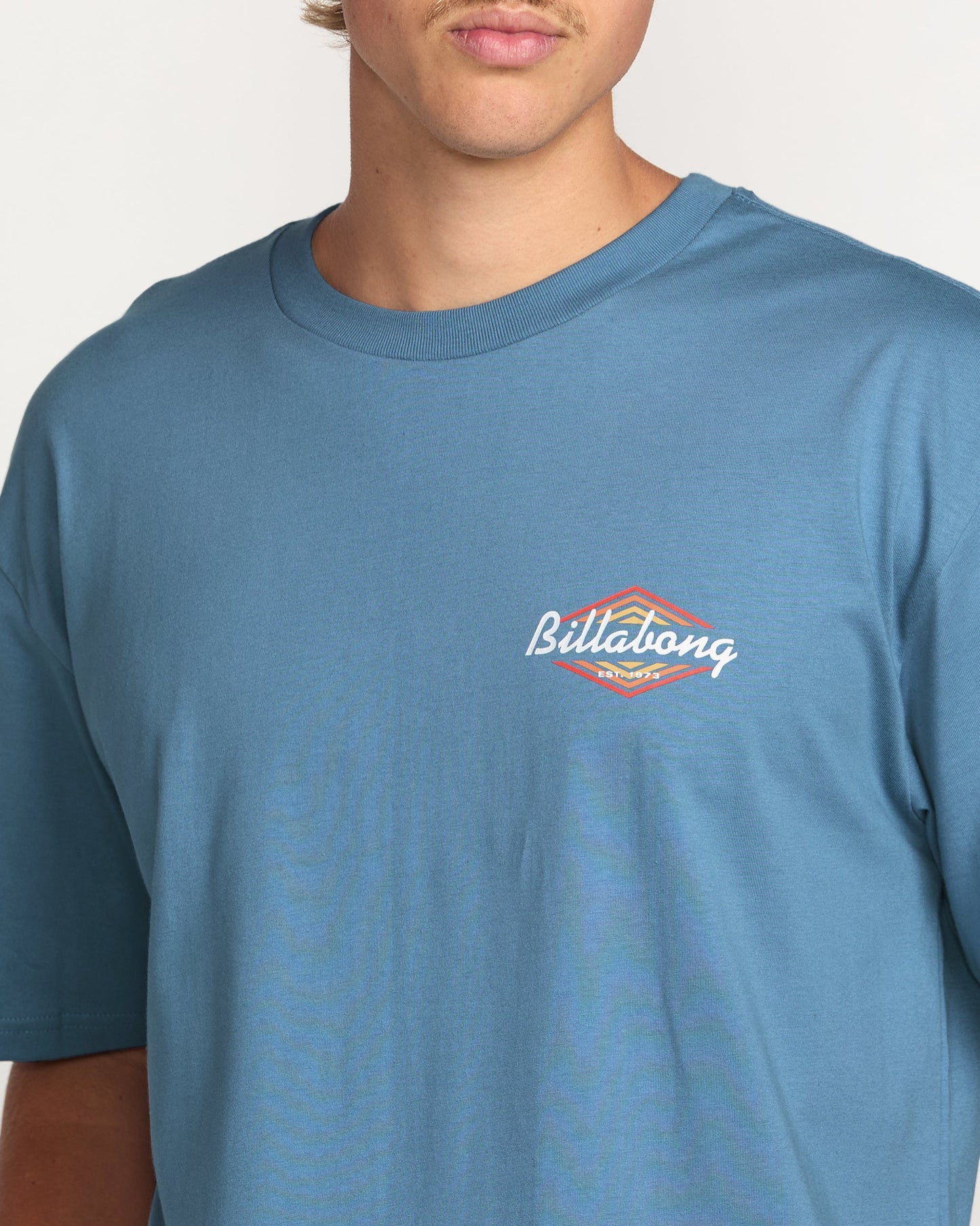 Walled Regular Tee - Carolina Blue