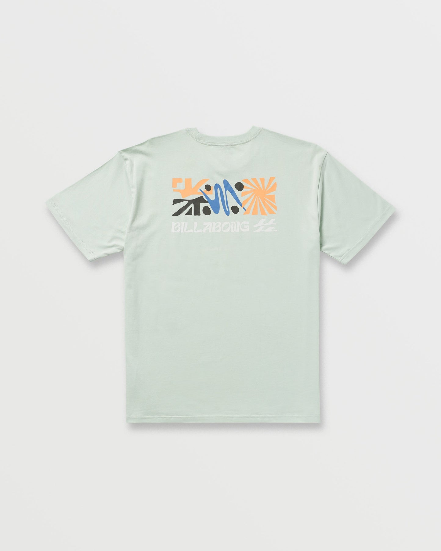 Segment Regular Tee - Ash Blue