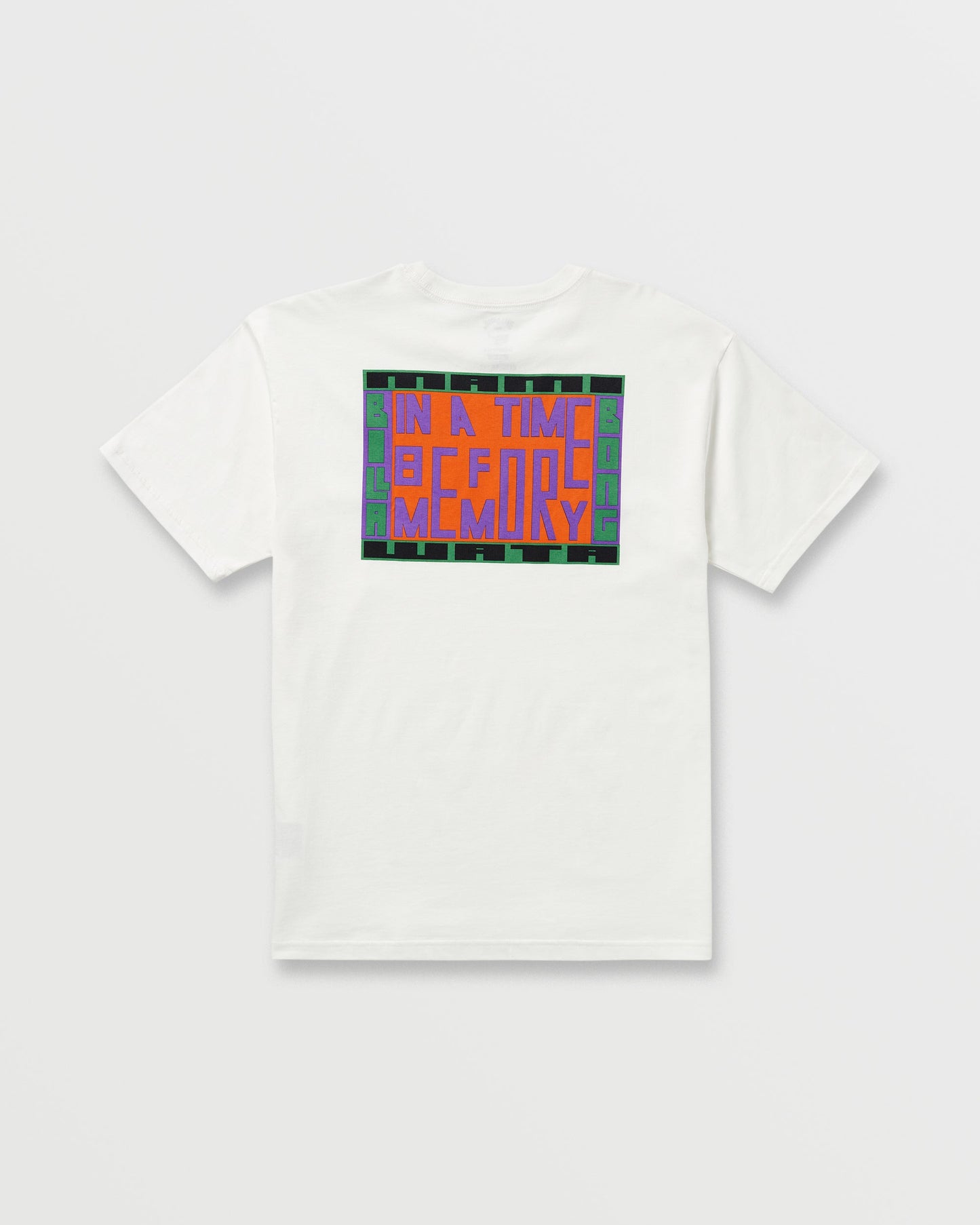 Billabong x Mami Wata Time Before Memory Regular Tee - Off White