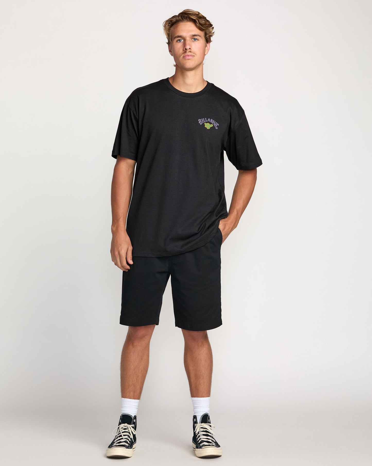 Billabong x Mami Wata Surf Africa Regular Tee - Washed Black