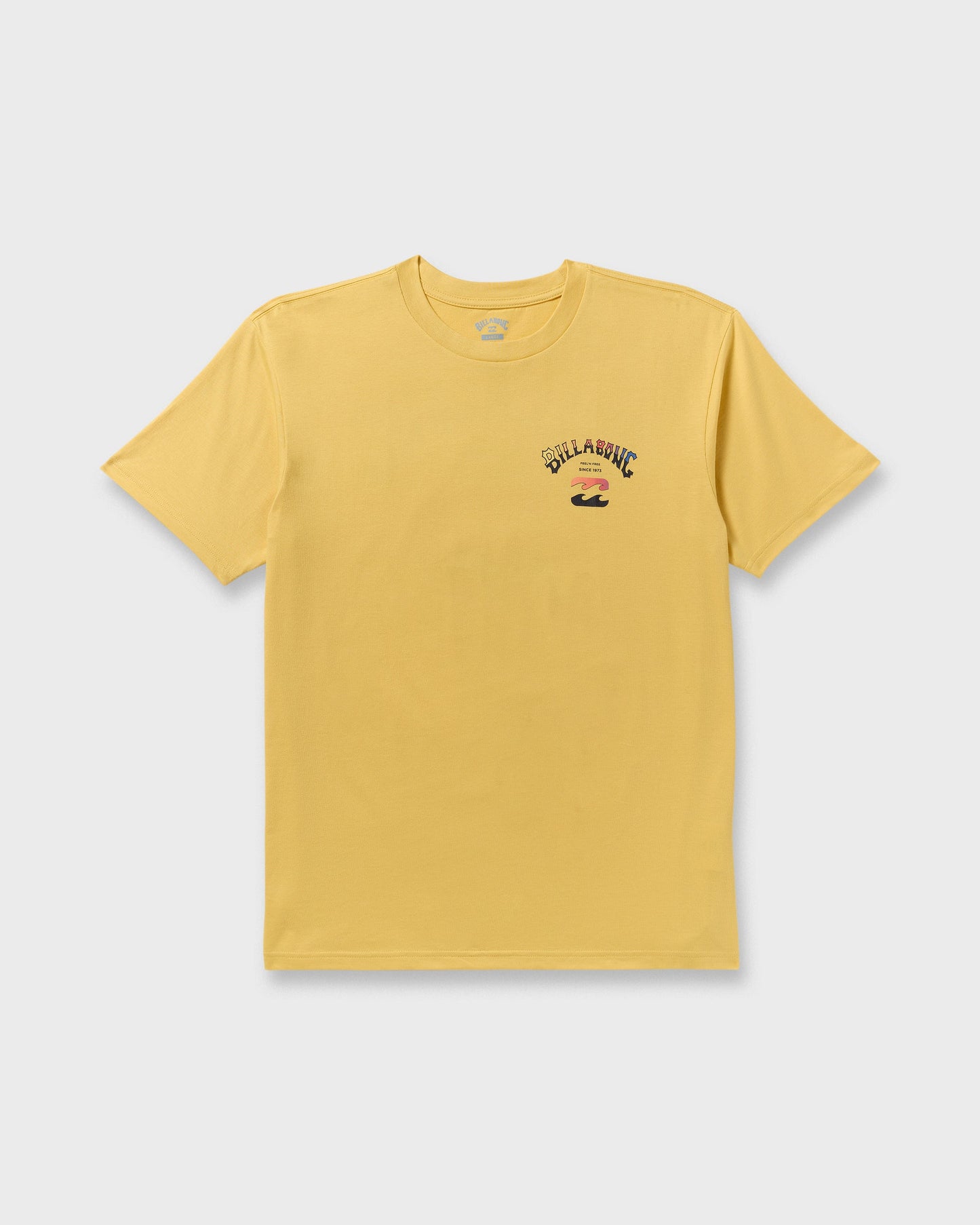 Arch Fade Premium Short Sleeve T-Shirt - Dust Yellow