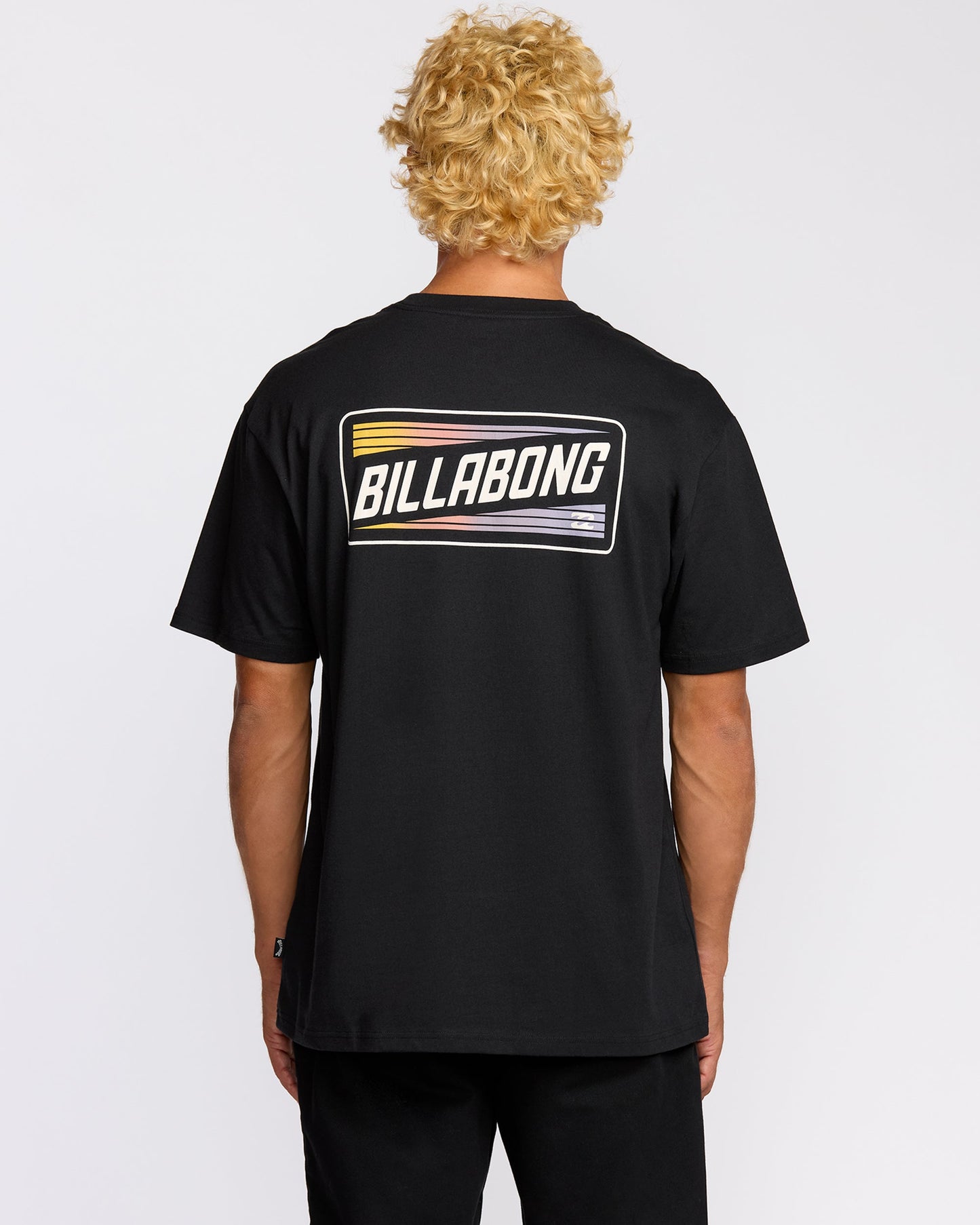 Walled Regular Short Sleeve T-Shirt - Black