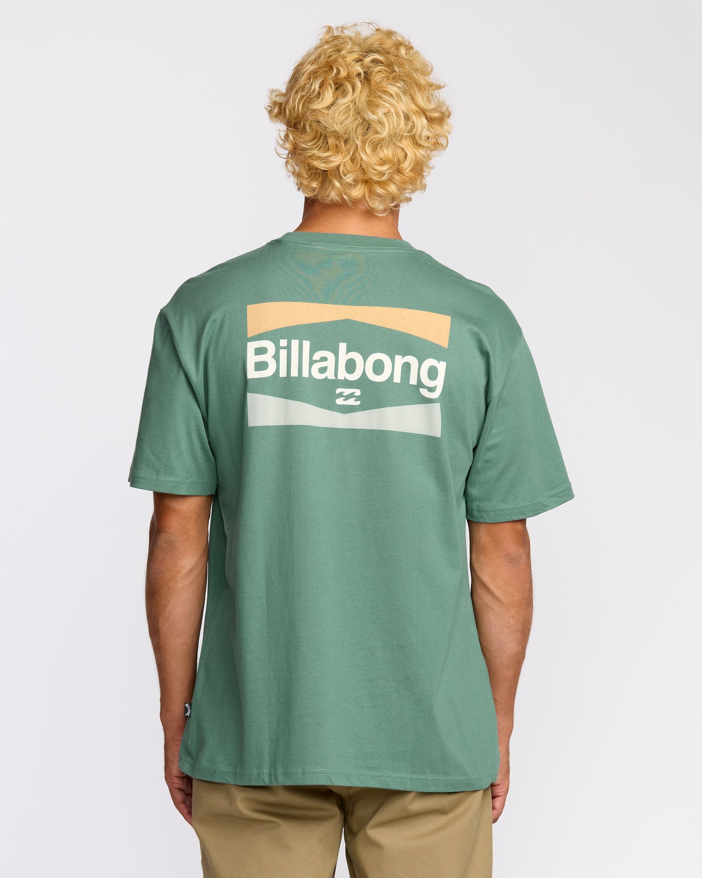 Walled Regular Short Sleeve T-Shirt - Sage Green