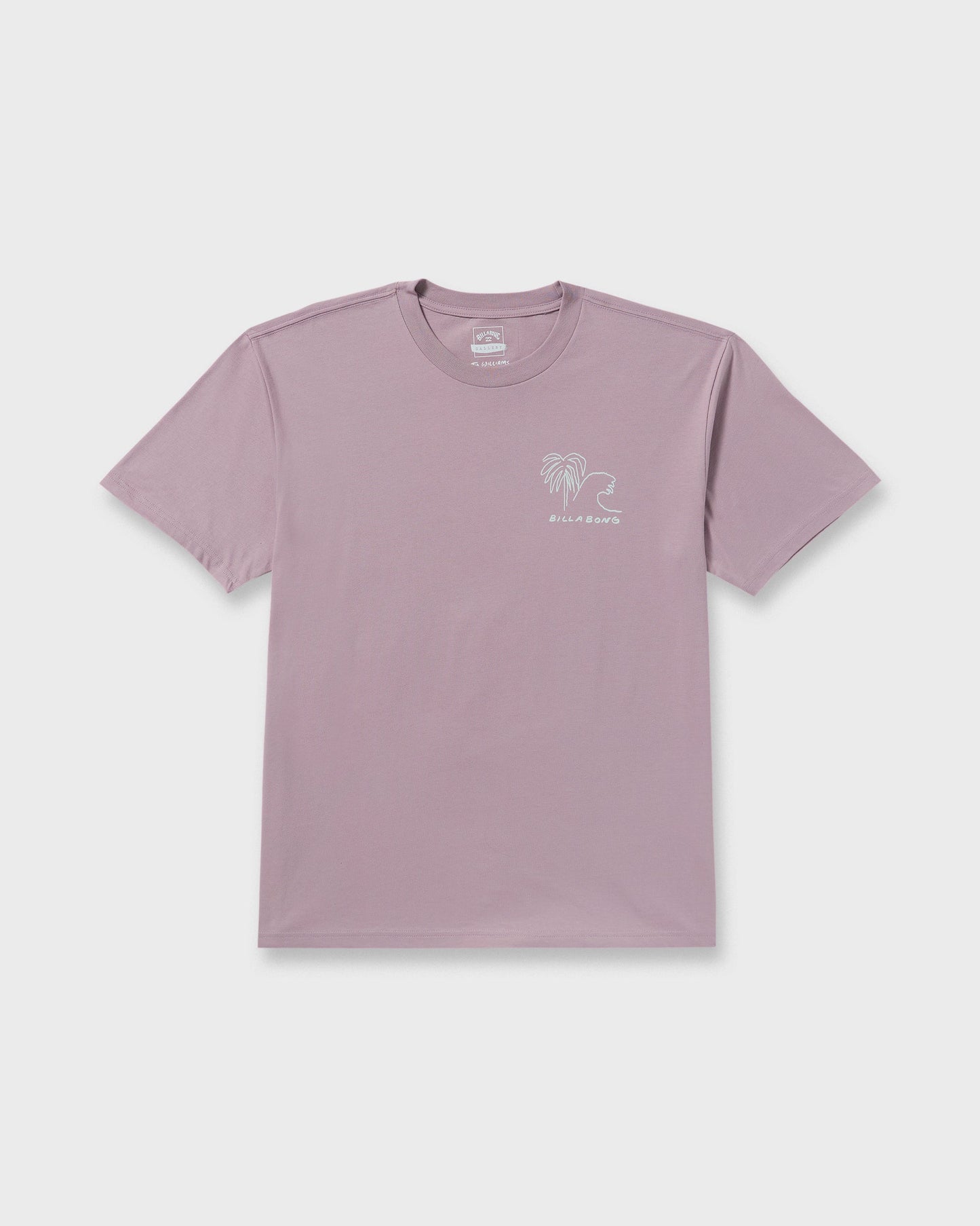 Scenes Regular Short Sleeve T-Shirt - Purple Ash
