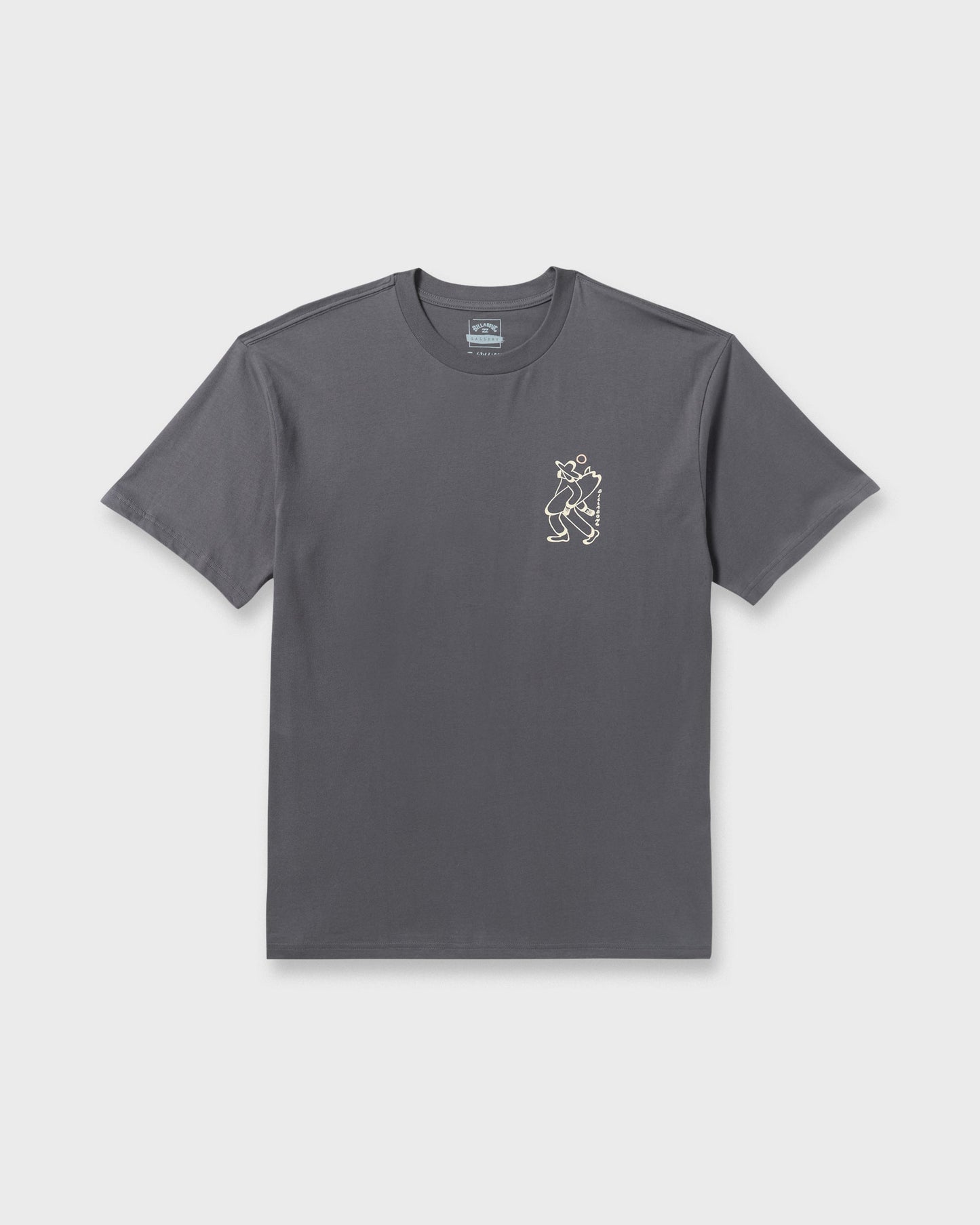 Up The Beach Regular Short Sleeve T-Shirt - Char