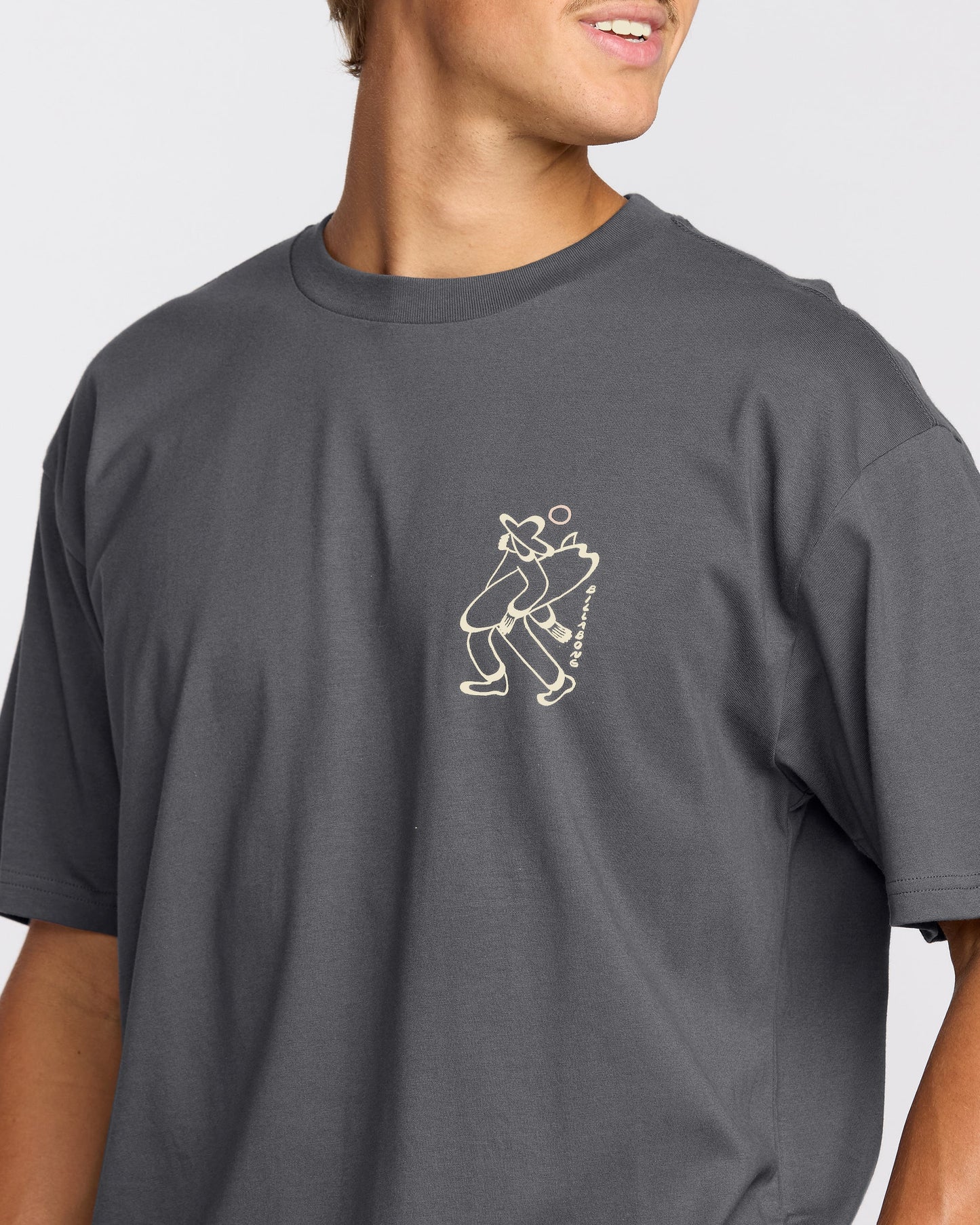 Up The Beach Regular Short Sleeve T-Shirt - Char