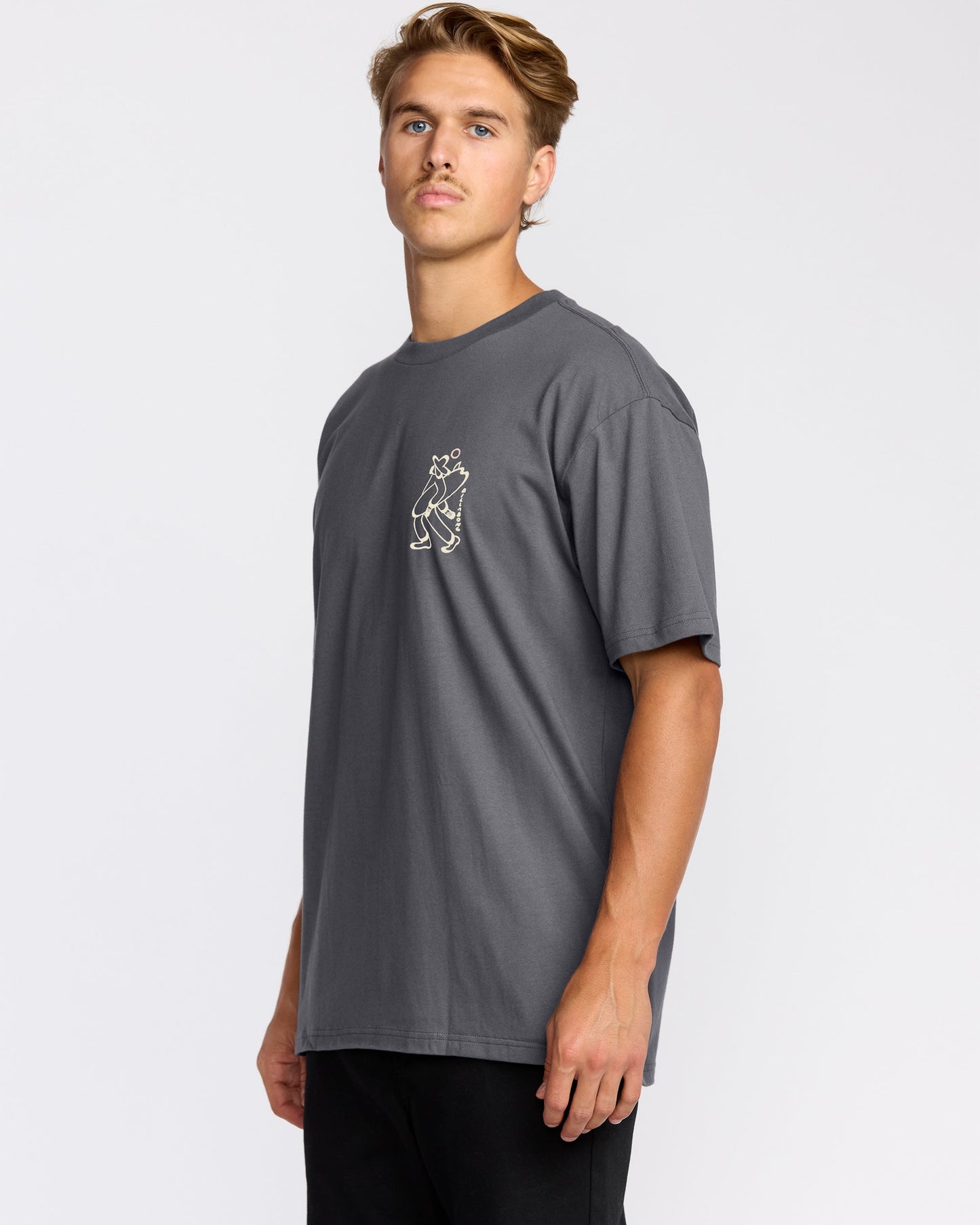 Up The Beach Regular Short Sleeve T-Shirt - Char