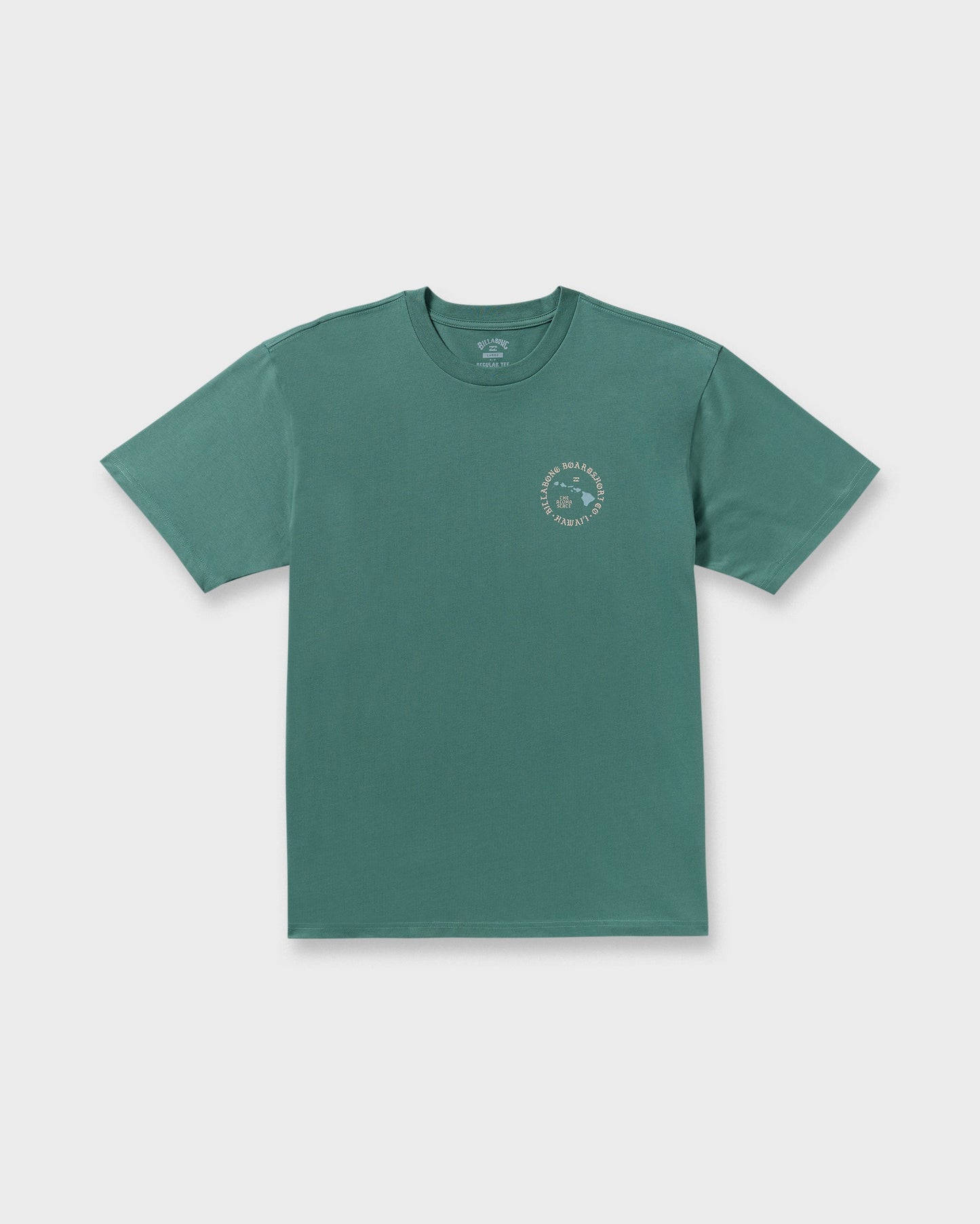 Aloha Island Hi Regular Short Sleeve T-Shirt - Sage Green