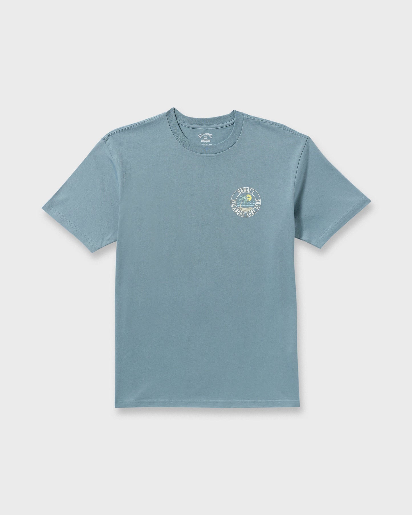 Palm Beach Hi Premium Short Sleeve T-Shirt - Washed Blue