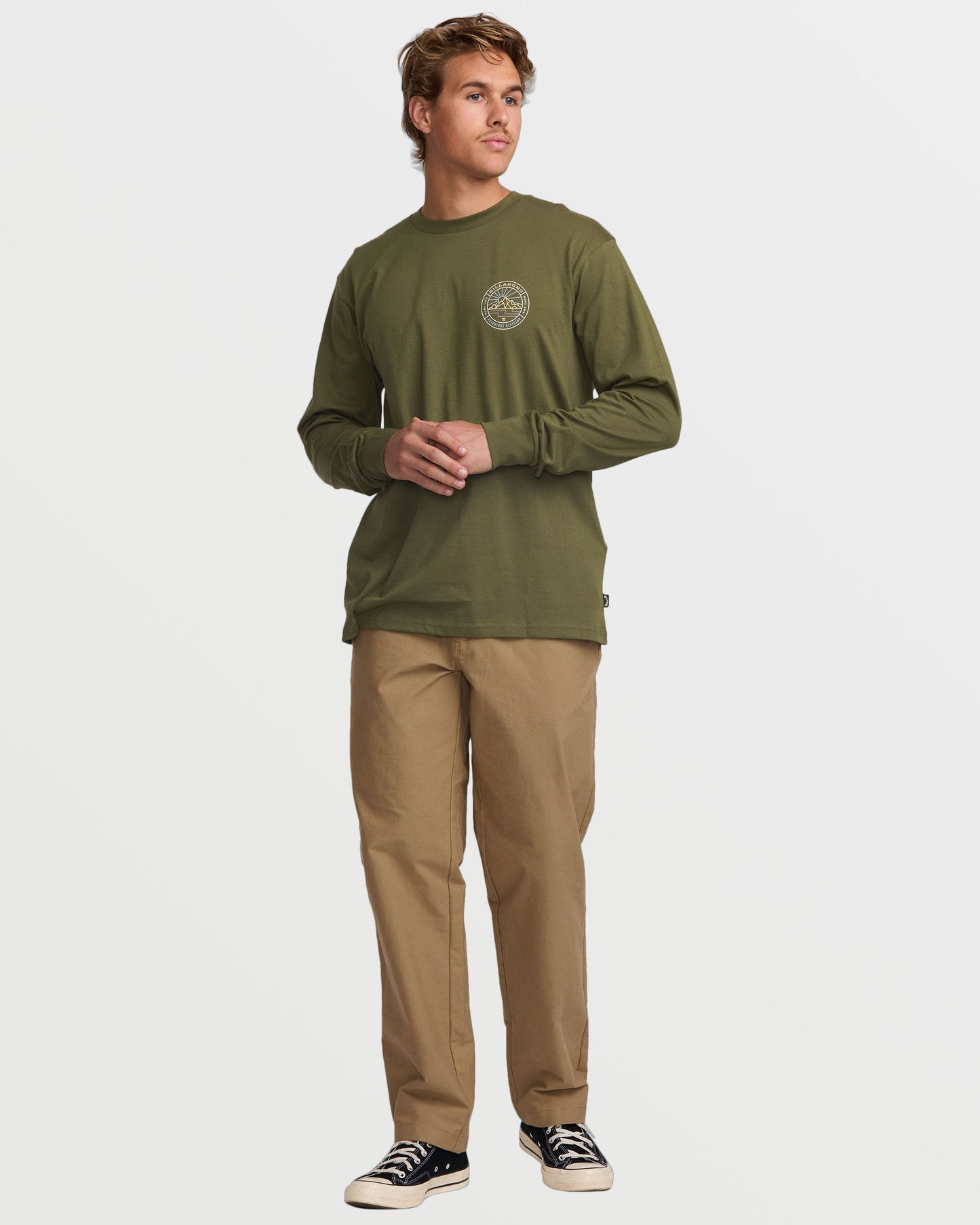 Rockies A/Div Long Sleeve Tee - Olive