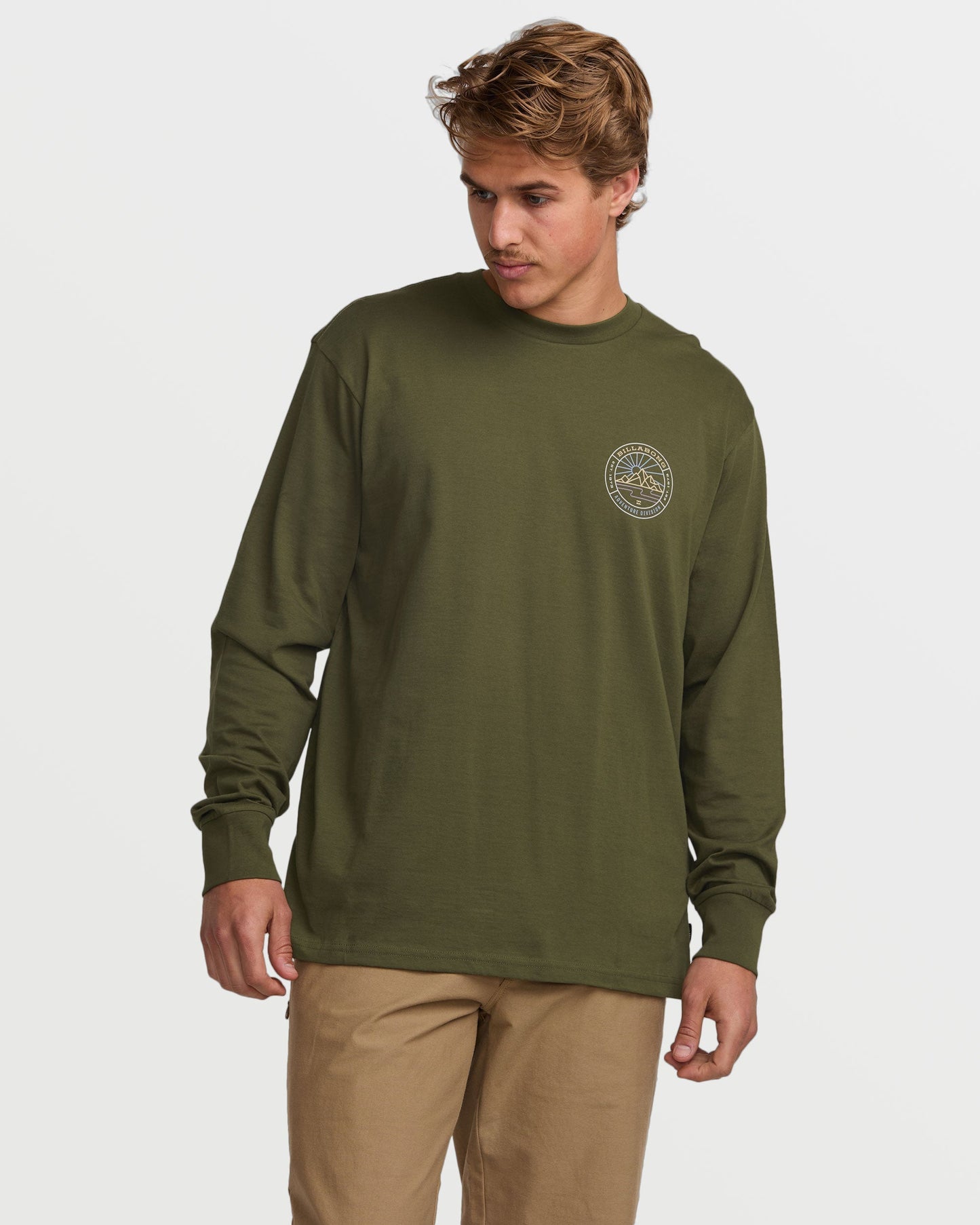 Rockies A/Div Long Sleeve Tee - Olive