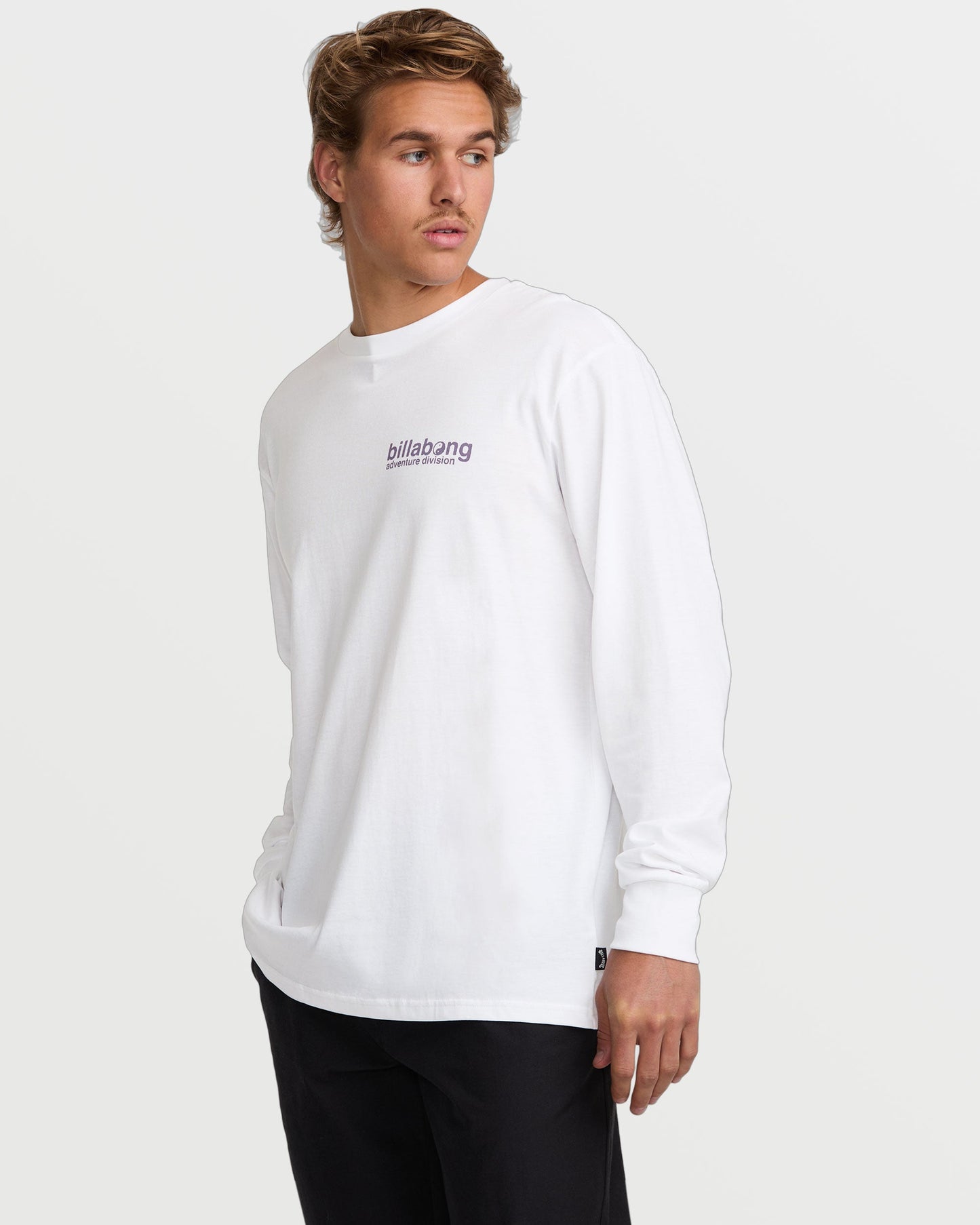 Grow A/Div Long Sleeve Tee - White