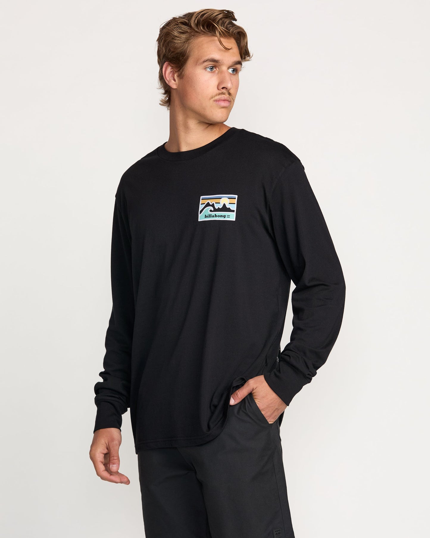 Range A/Div Long Sleeve Tee - Black