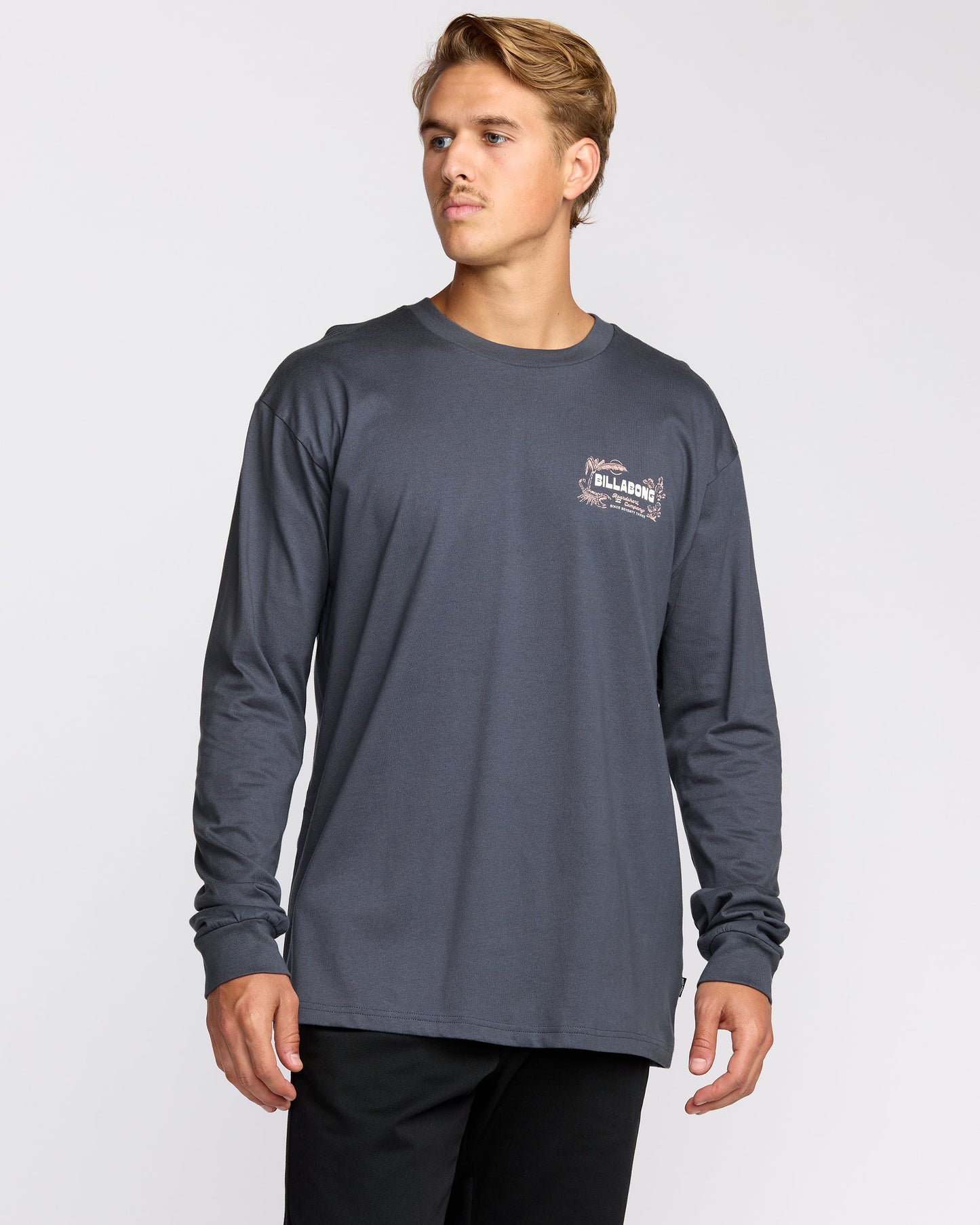 Lounge Regular Long Sleeve T-Shirt - Midnight Blue