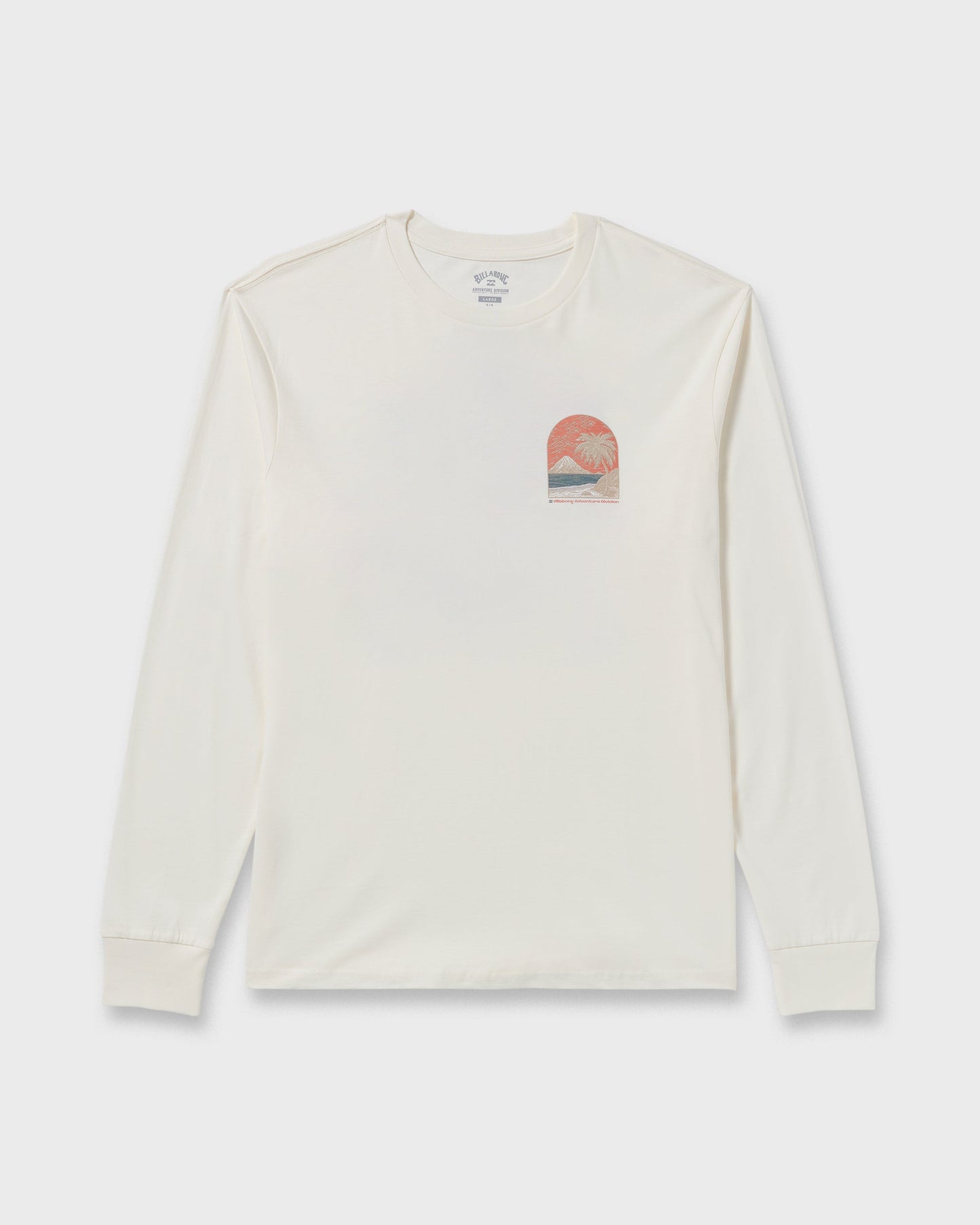 Coastal Range A/Div Long Sleeve T-Shirt - Off White
