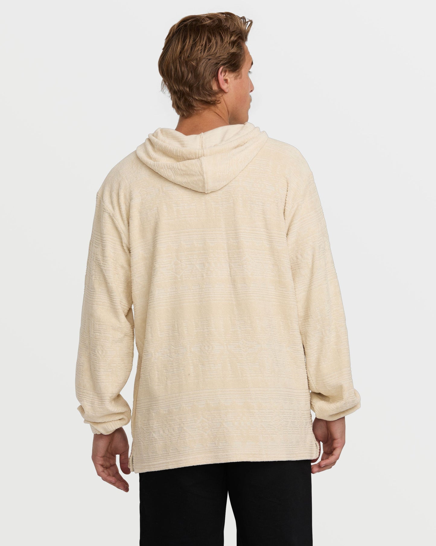 Flecker Jacquard Pullover Sweatshirt - Chino