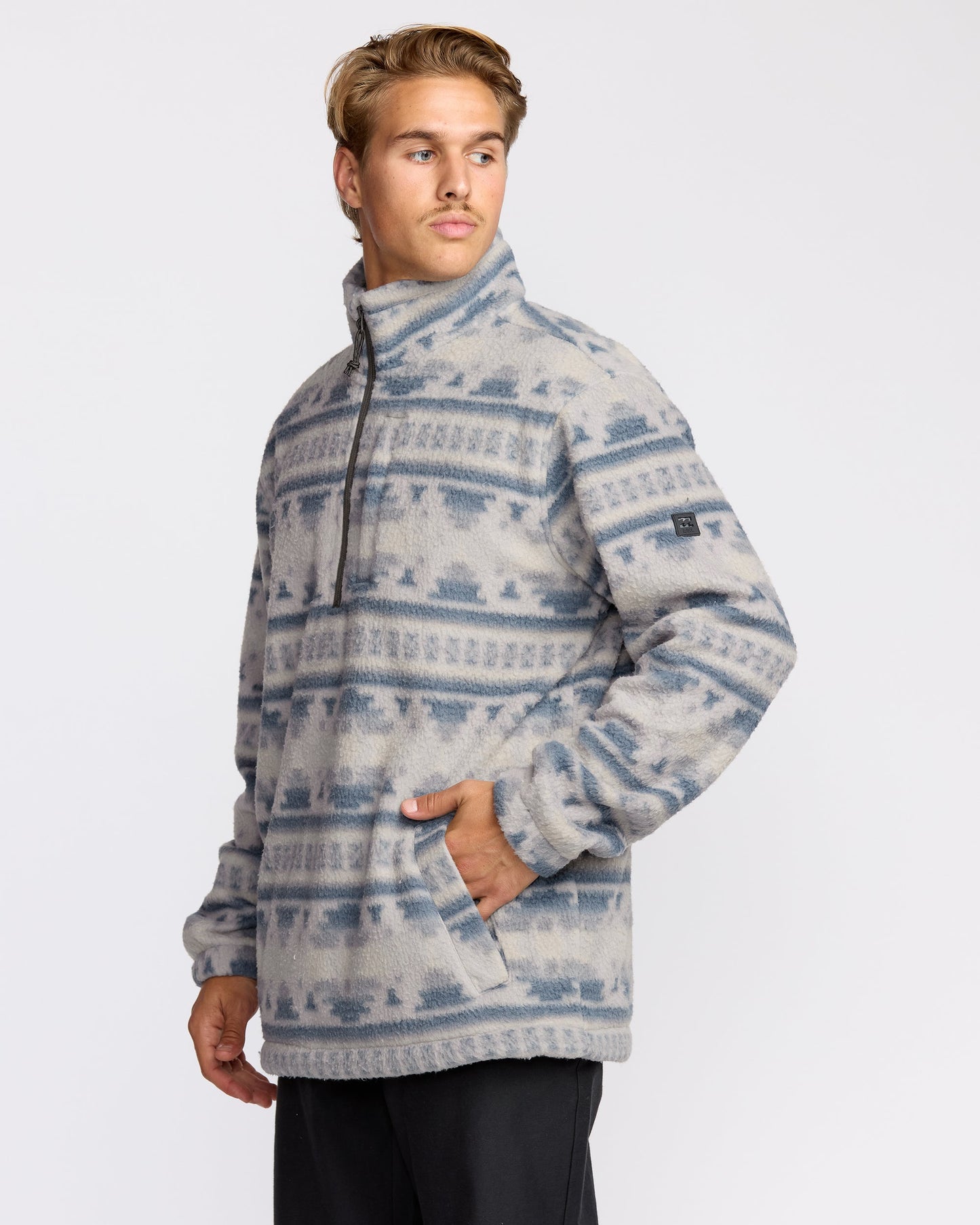 Boundary Mock Sweatshirt - Alloy