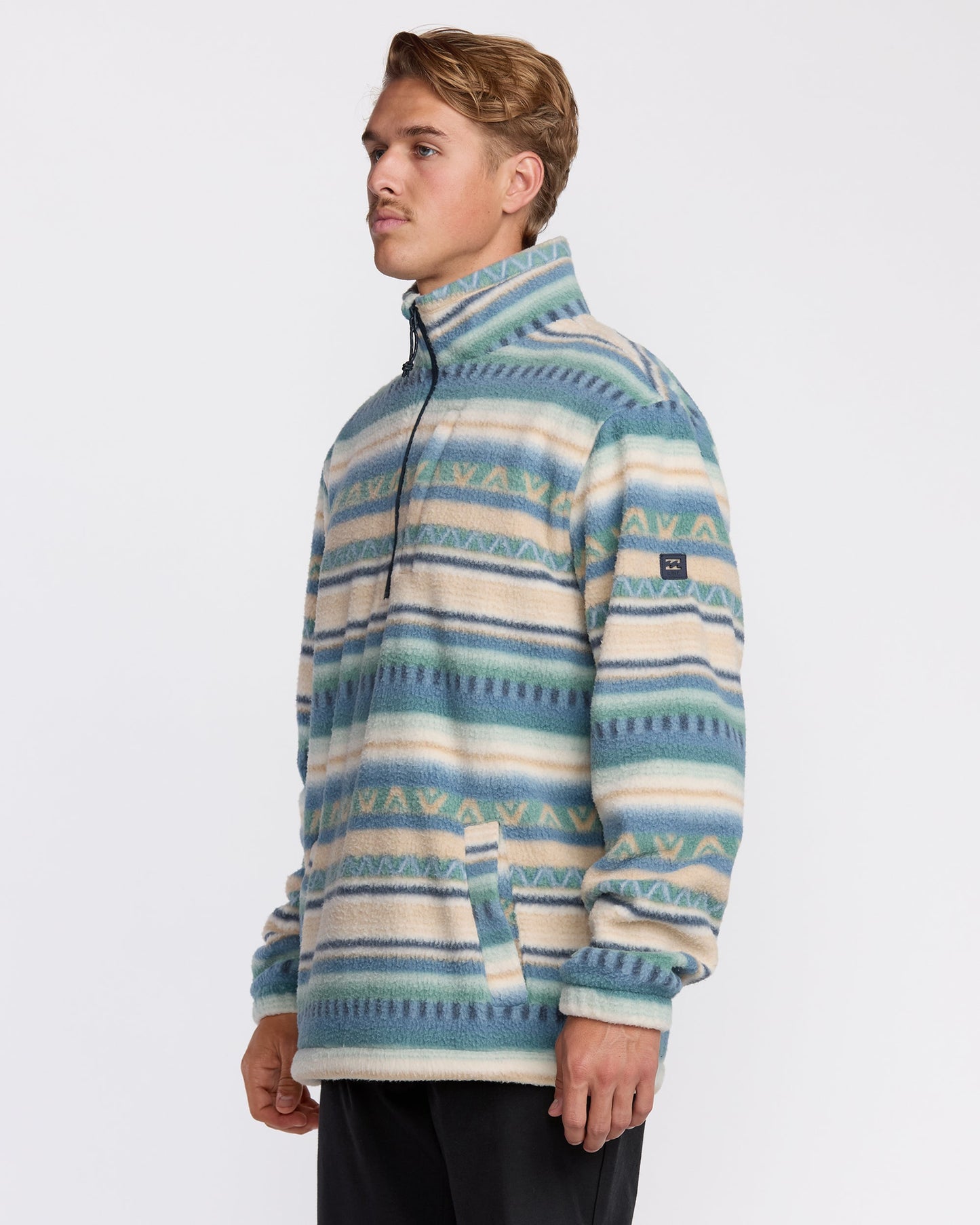 Boundary Mock Sweatshirt - Silver Birch