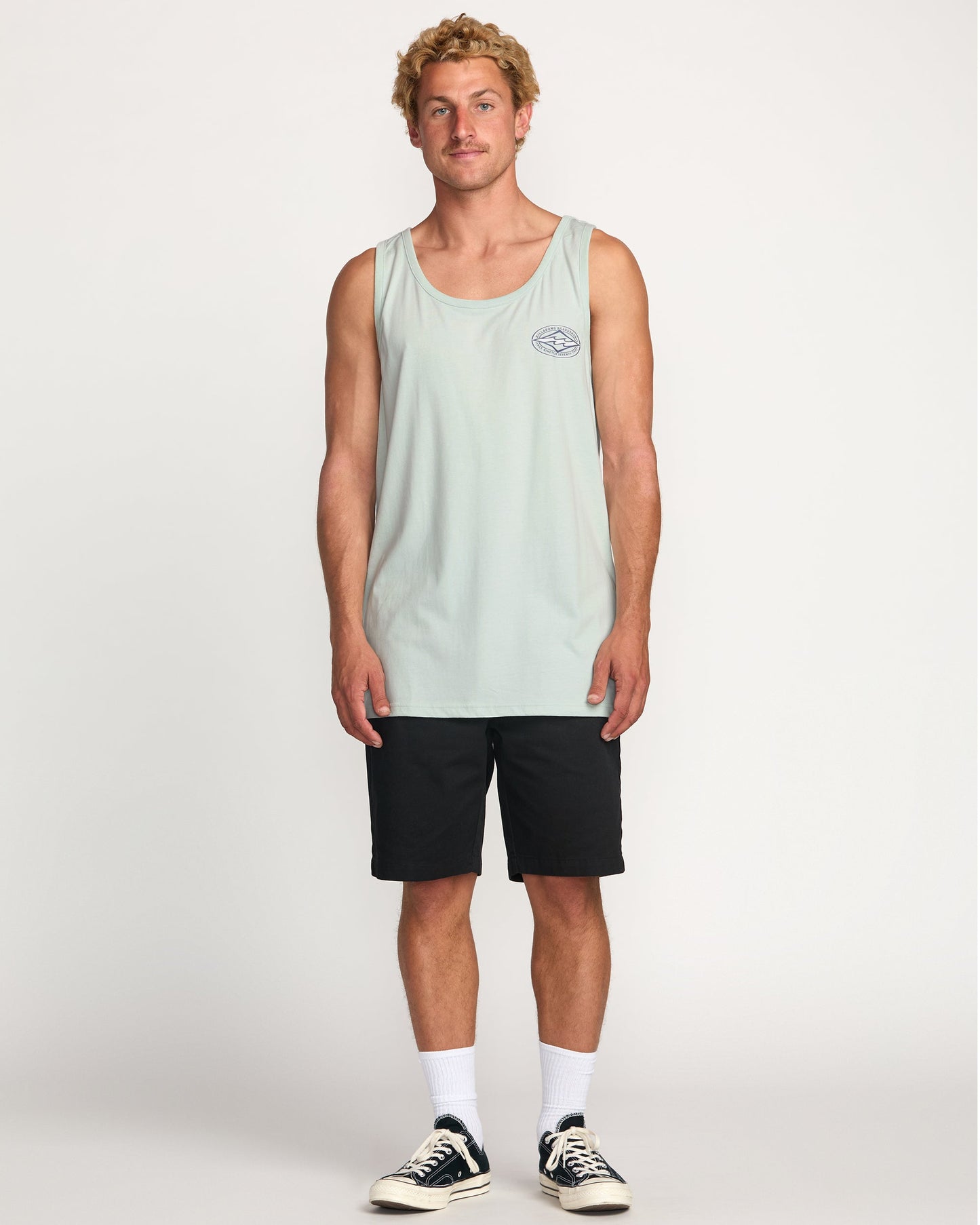 Diamond Vision Premium Tank - Ash Blue