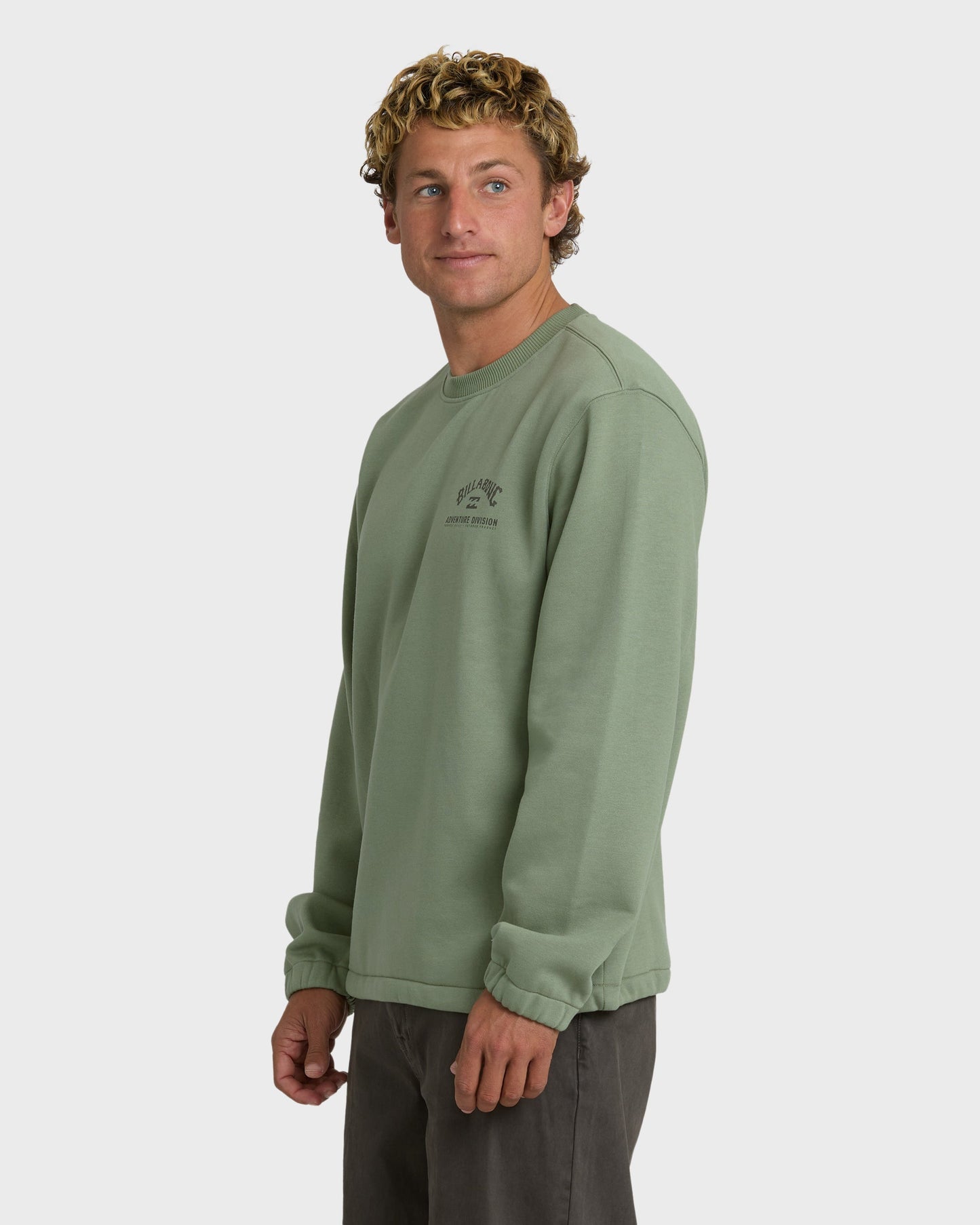 Compass Crew Sweatshirt - Sage