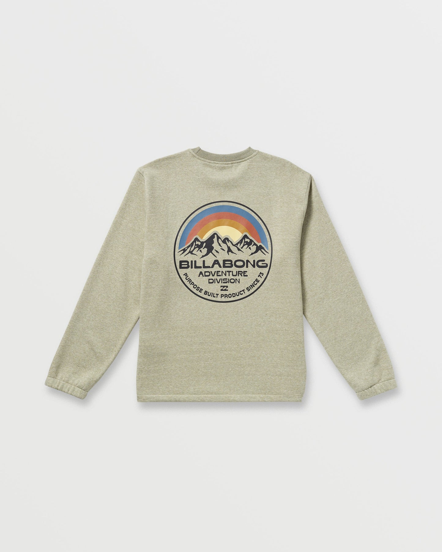 Compass Crew Sweatshirt - Sage Heather