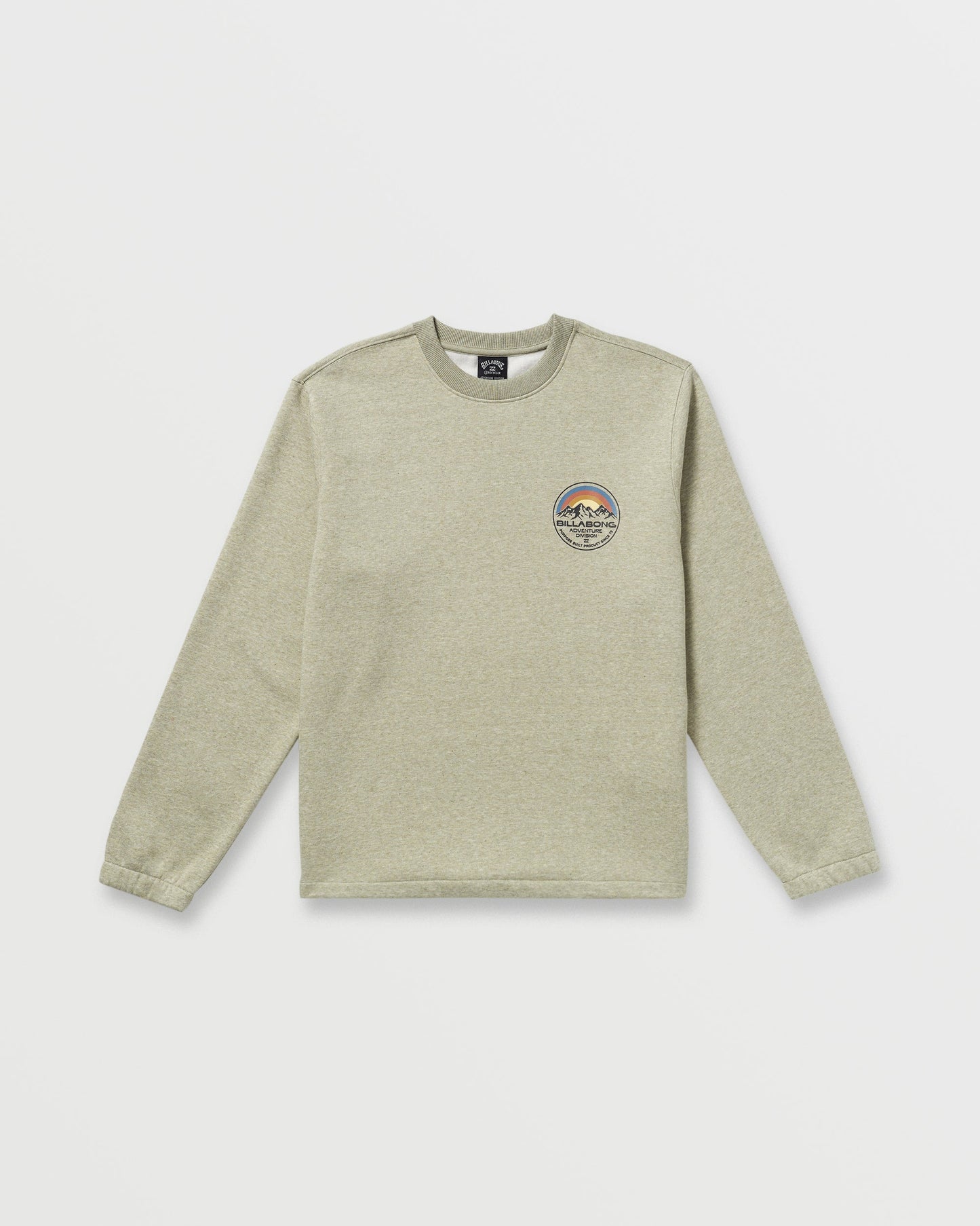 Compass Crew Sweatshirt - Sage Heather