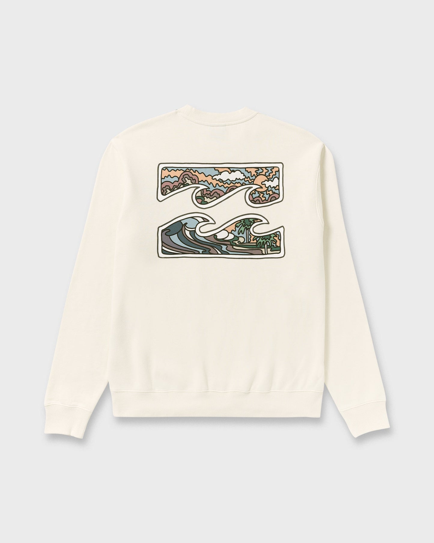 Short Sands Crewneck Sweatshirt - Off White