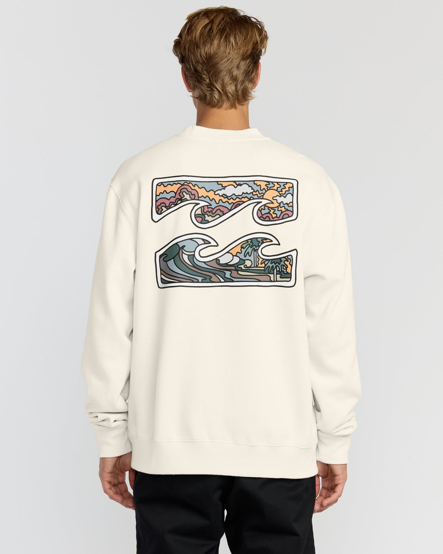 Short Sands Crewneck Sweatshirt - Off White