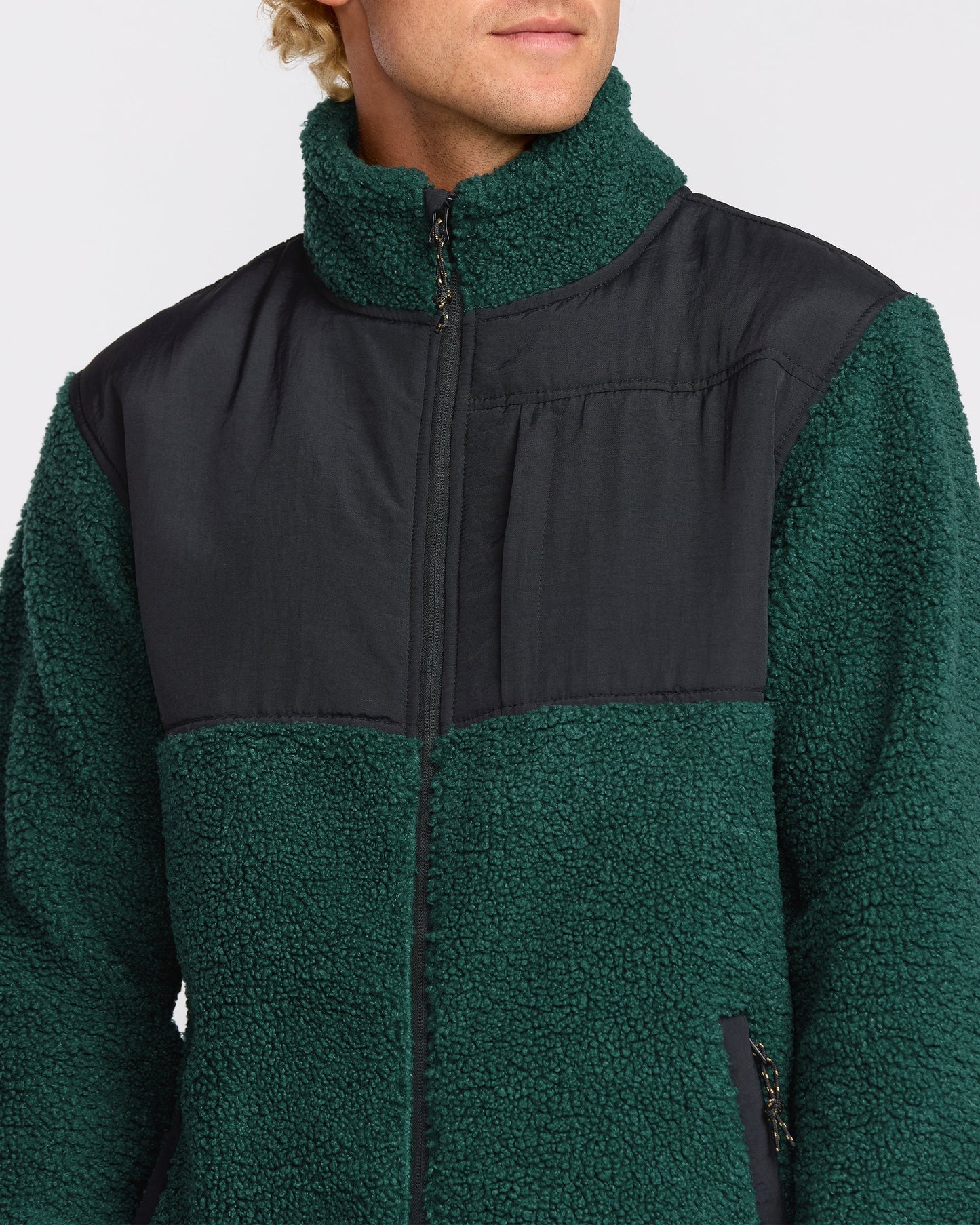 Boundary Summit Zip Sweatshirt - Pine