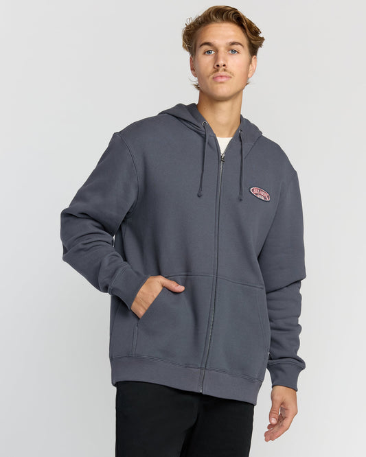 Bad Dog Zip Sweatshirt - Midnight Blue
