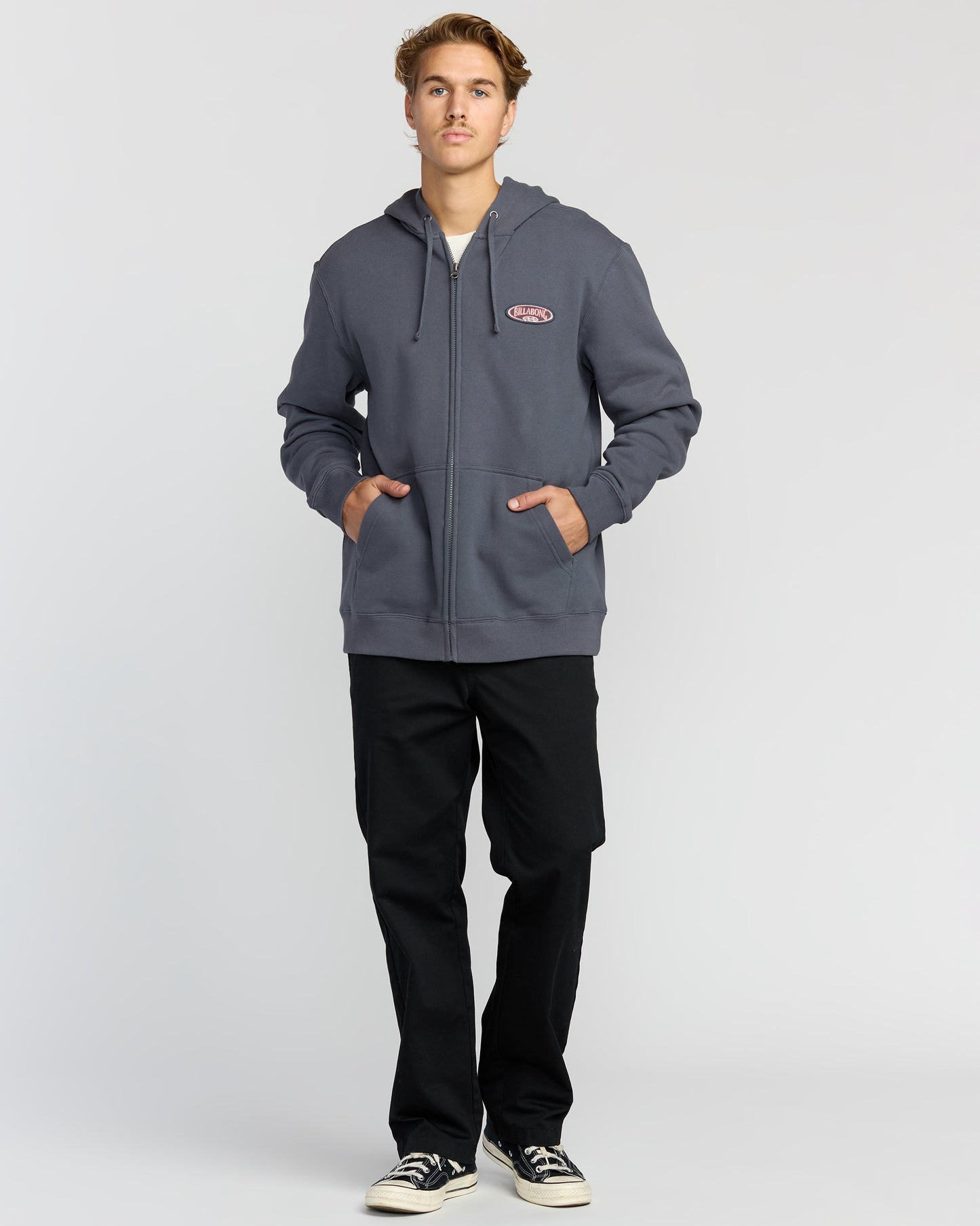 Bad Dog Zip Sweatshirt - Midnight Blue