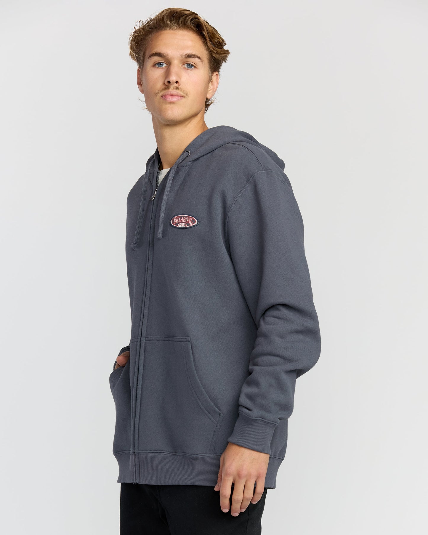 Bad Dog Zip Sweatshirt - Midnight Blue