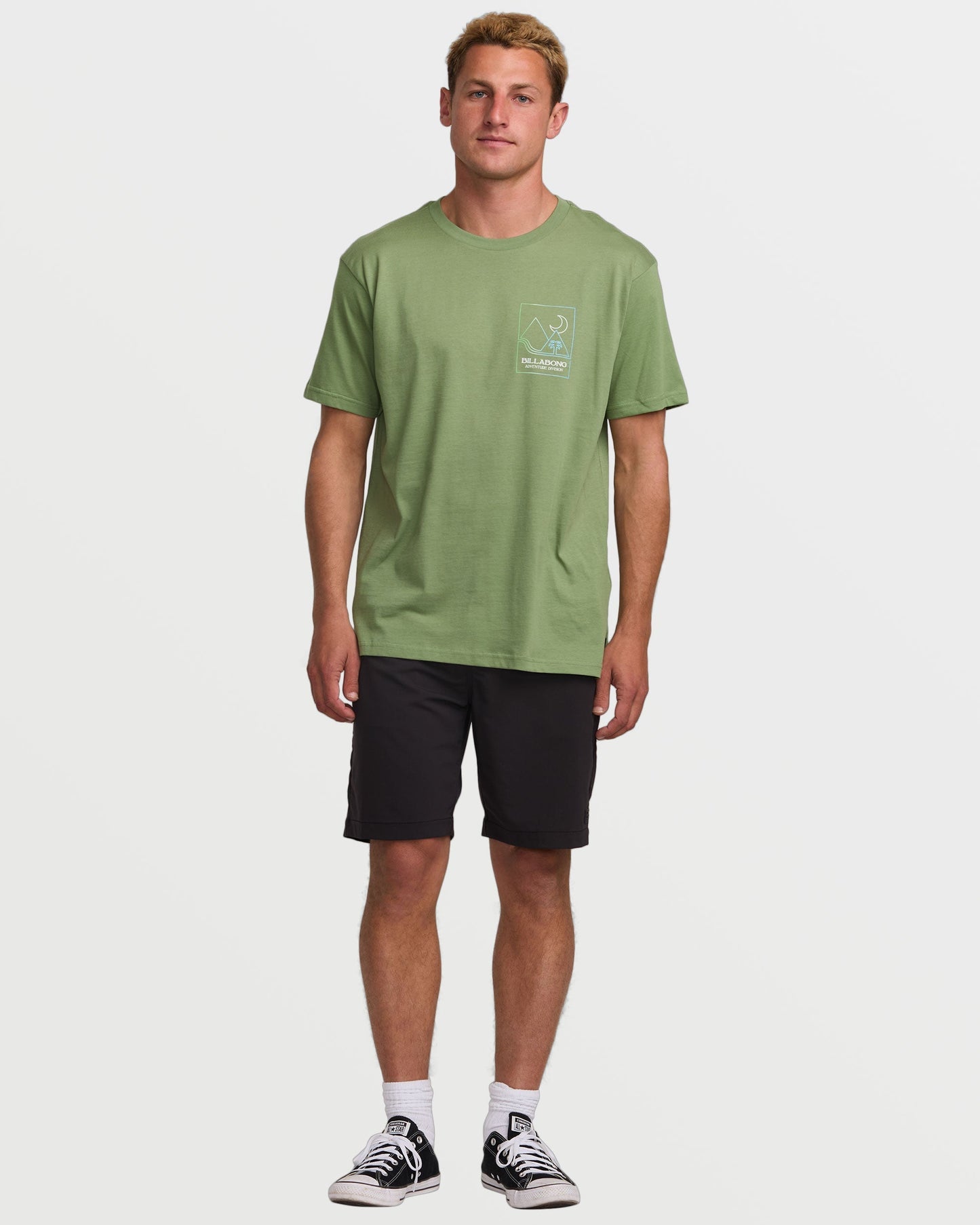 Night Park A/Div Tee - Moss