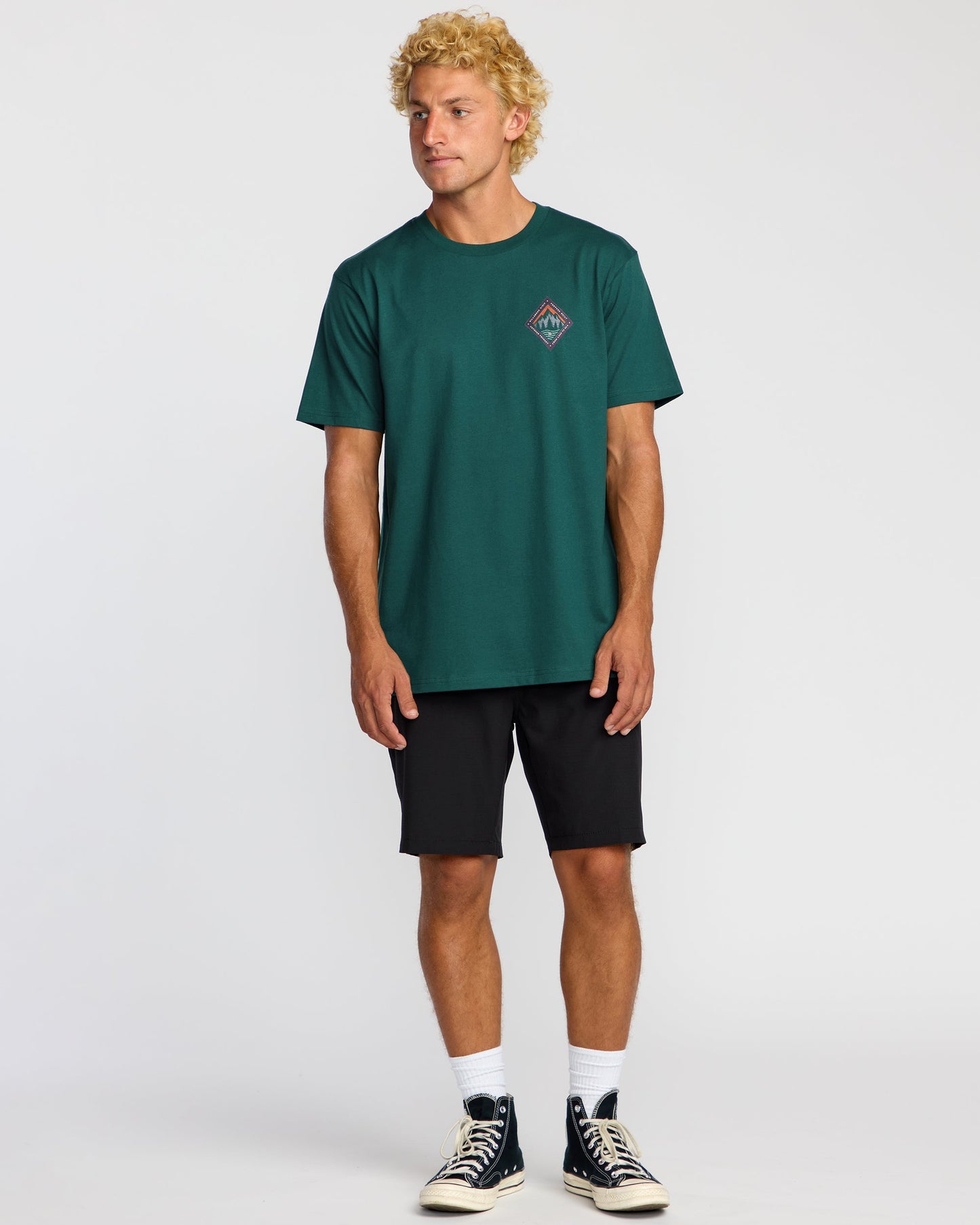 Rockies A/Div Short Sleeve T-Shirt - Spruce Green