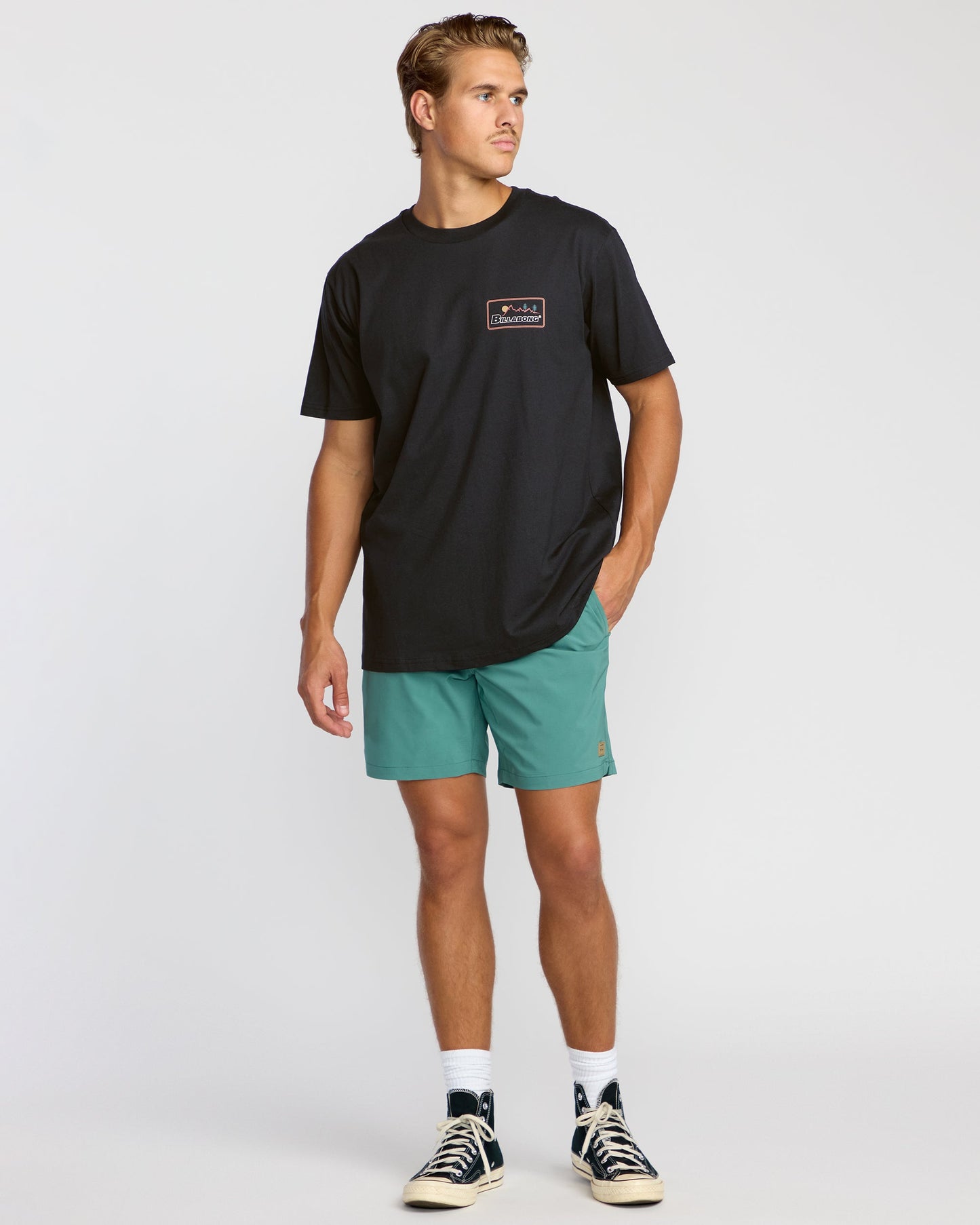 Range A/Div Short Sleeve T-Shirt - Black