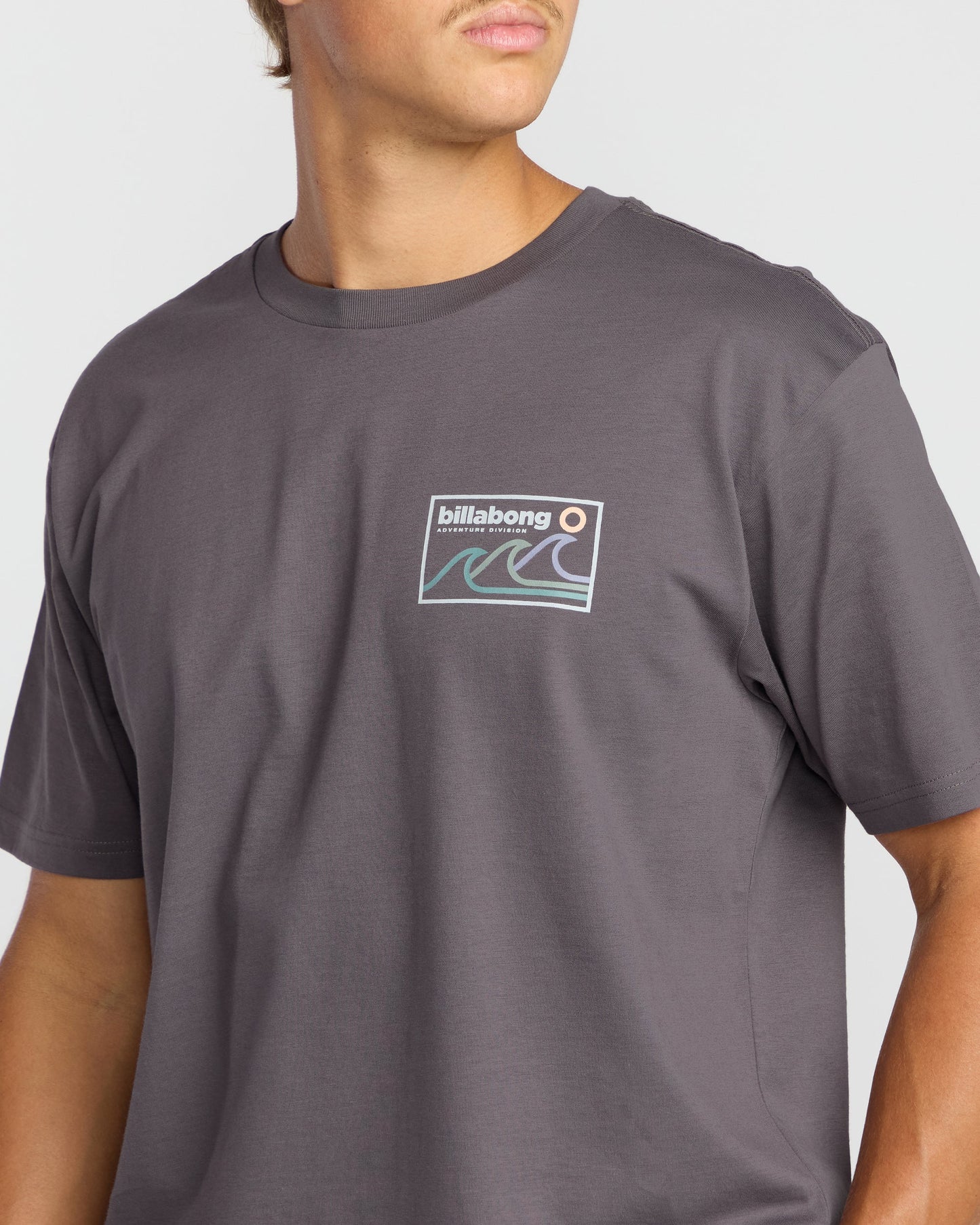 Range A/Div Short Sleeve T-Shirt - Grey Violet