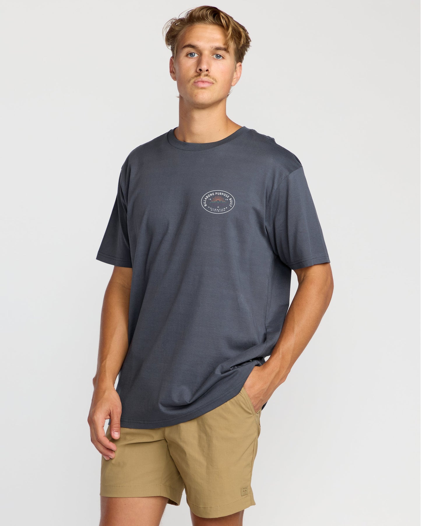 Sierras A/Div Short Sleeve T-Shirt - Midnight Blue