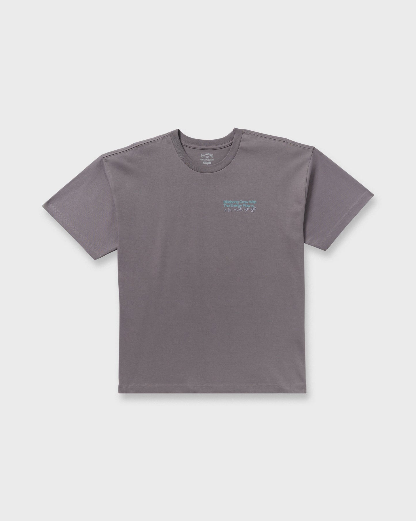 Grow OG A/Div Short Sleeve T-Shirt - Grey Violet