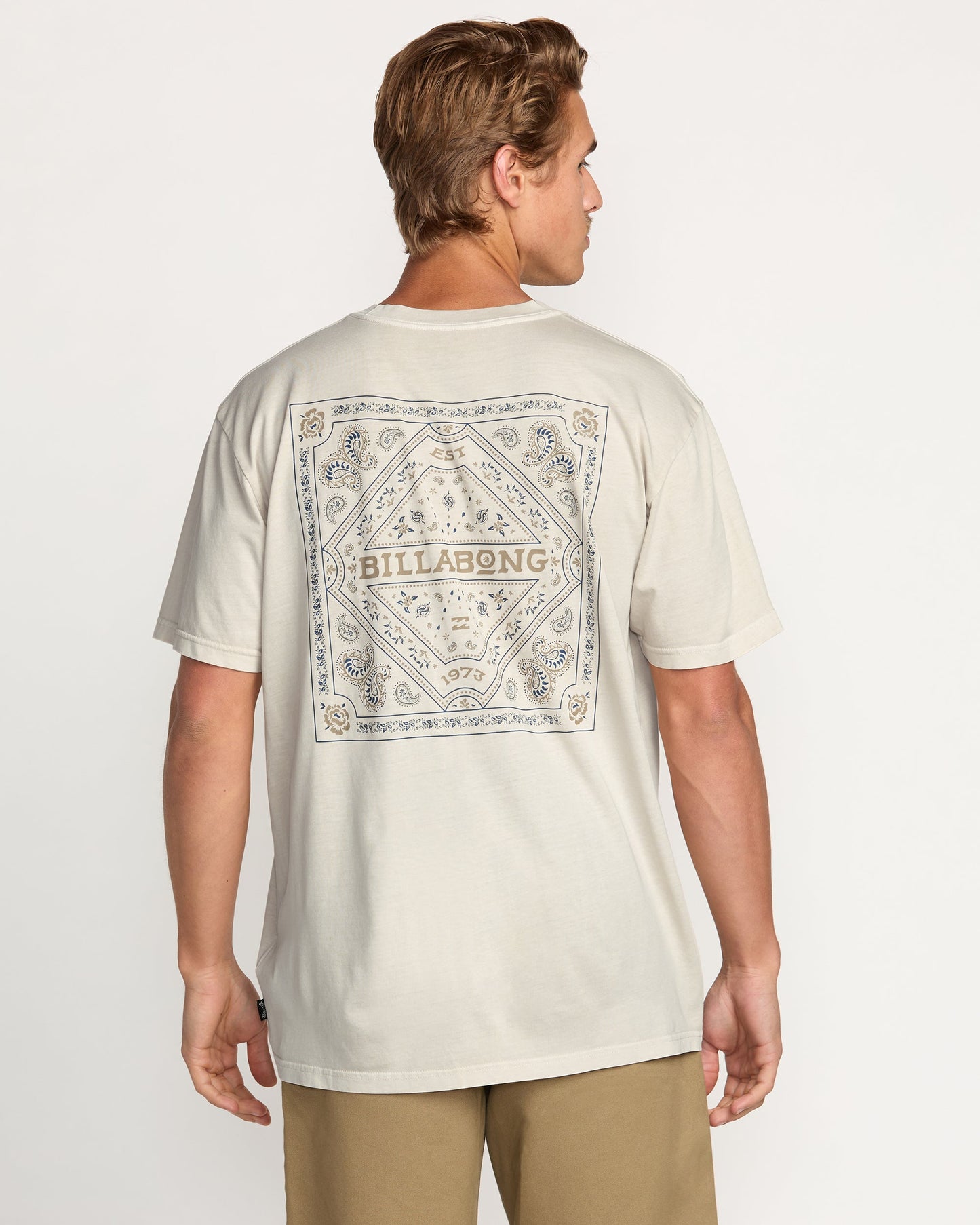 Paise Haze Premium Wave Wash Tee - Chino