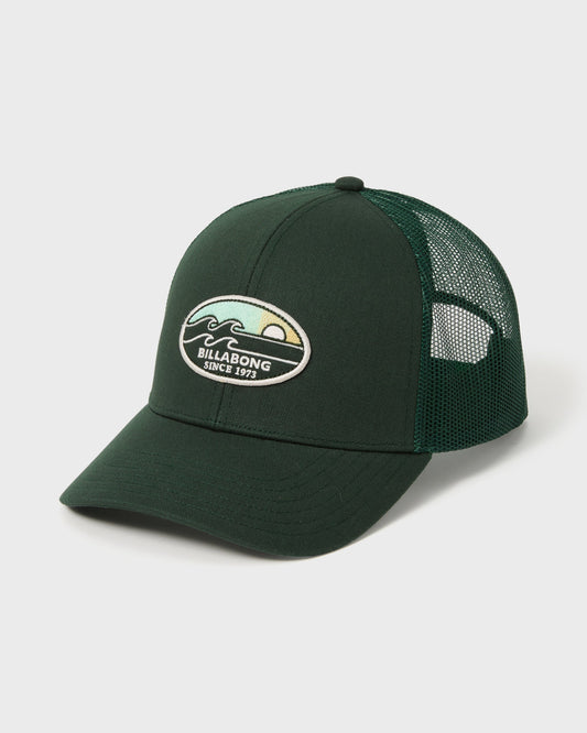 Walled Trucker Hat - Forest