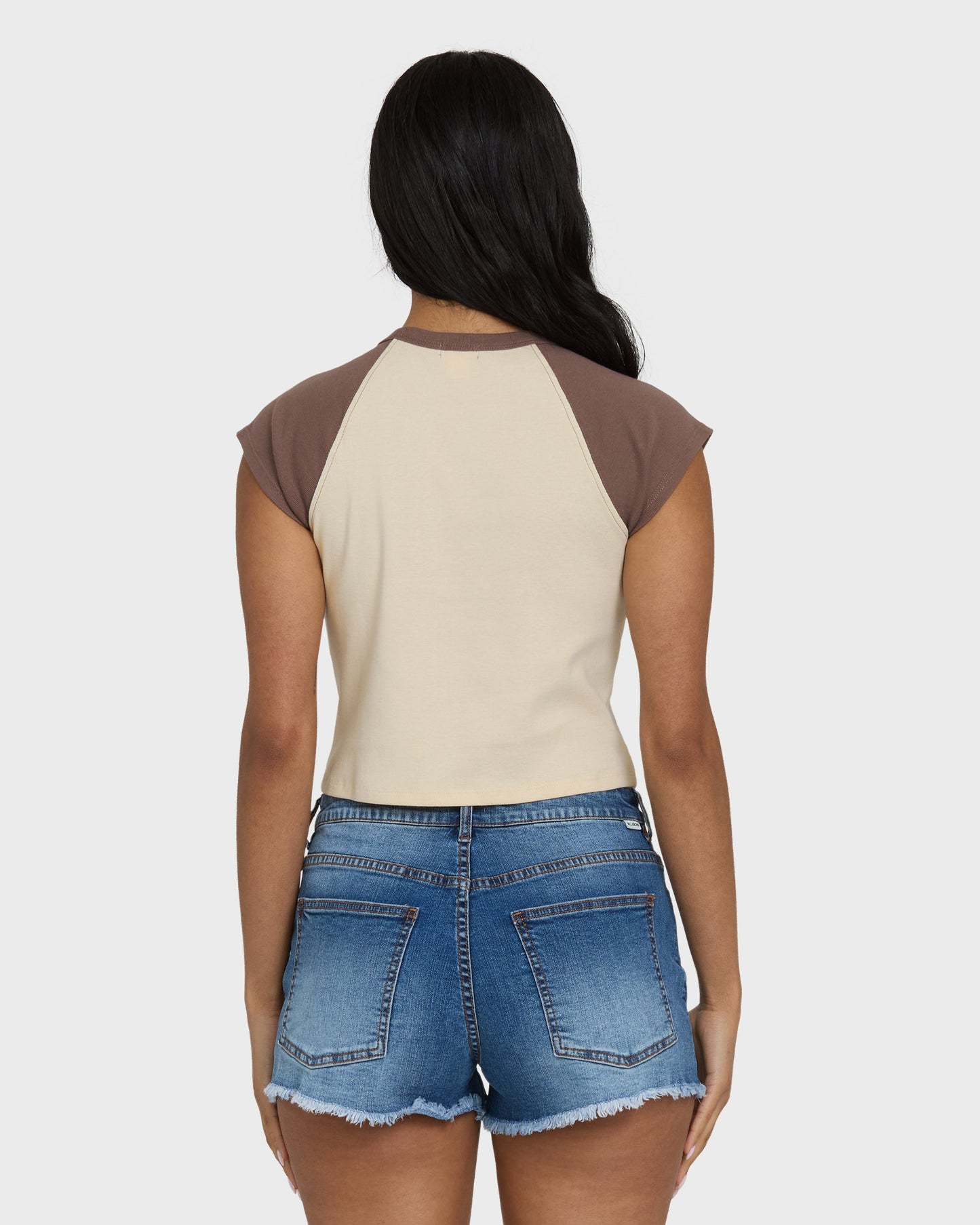Paradise Raglan Short Sleeve T-Shirt - Kona