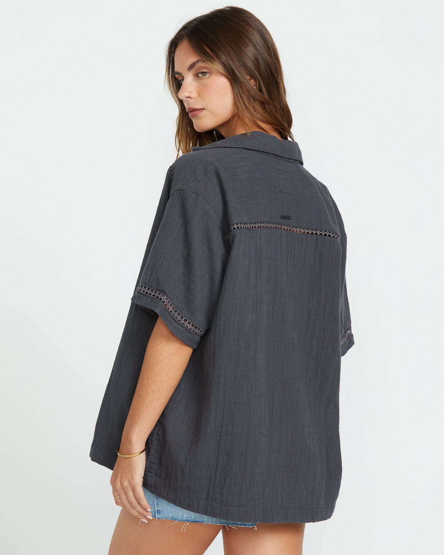 Summers End Short Sleeve Shirt - Black Sands