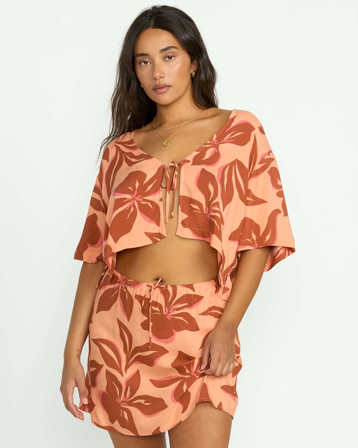 Sunflower Top - Apricot
