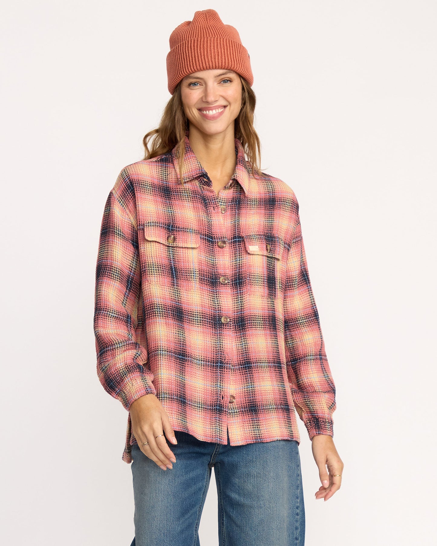Big Bear Long Sleeve Shirt - Mountain Rose