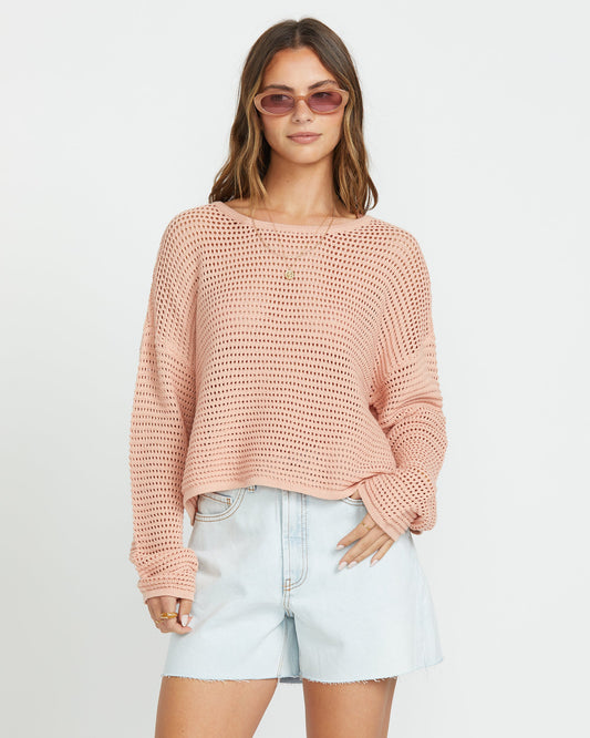 Daybreak Sweater - Faded Rose