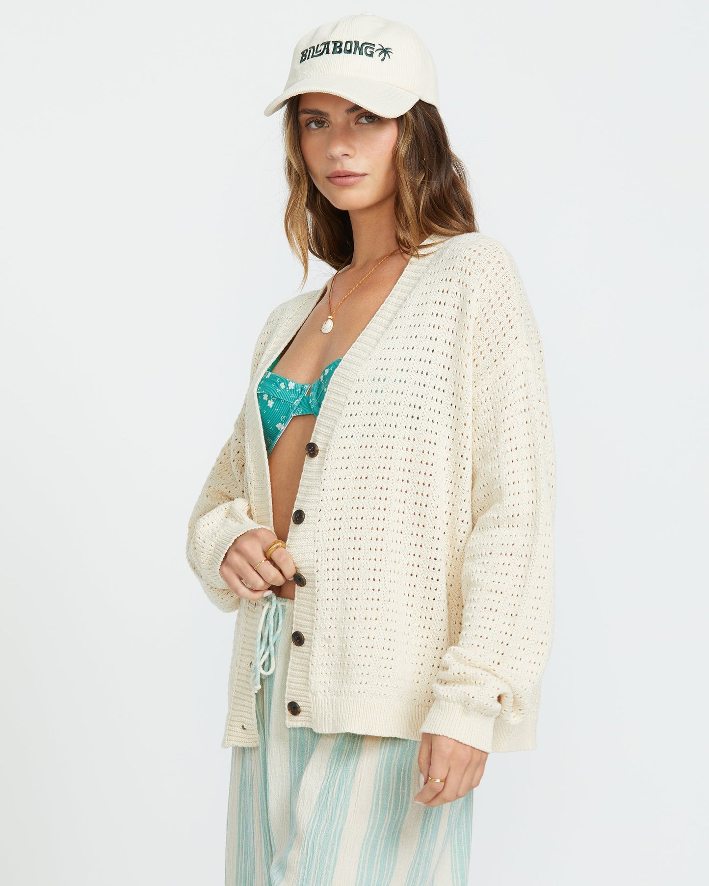 Loren Cardigan - Whitecap