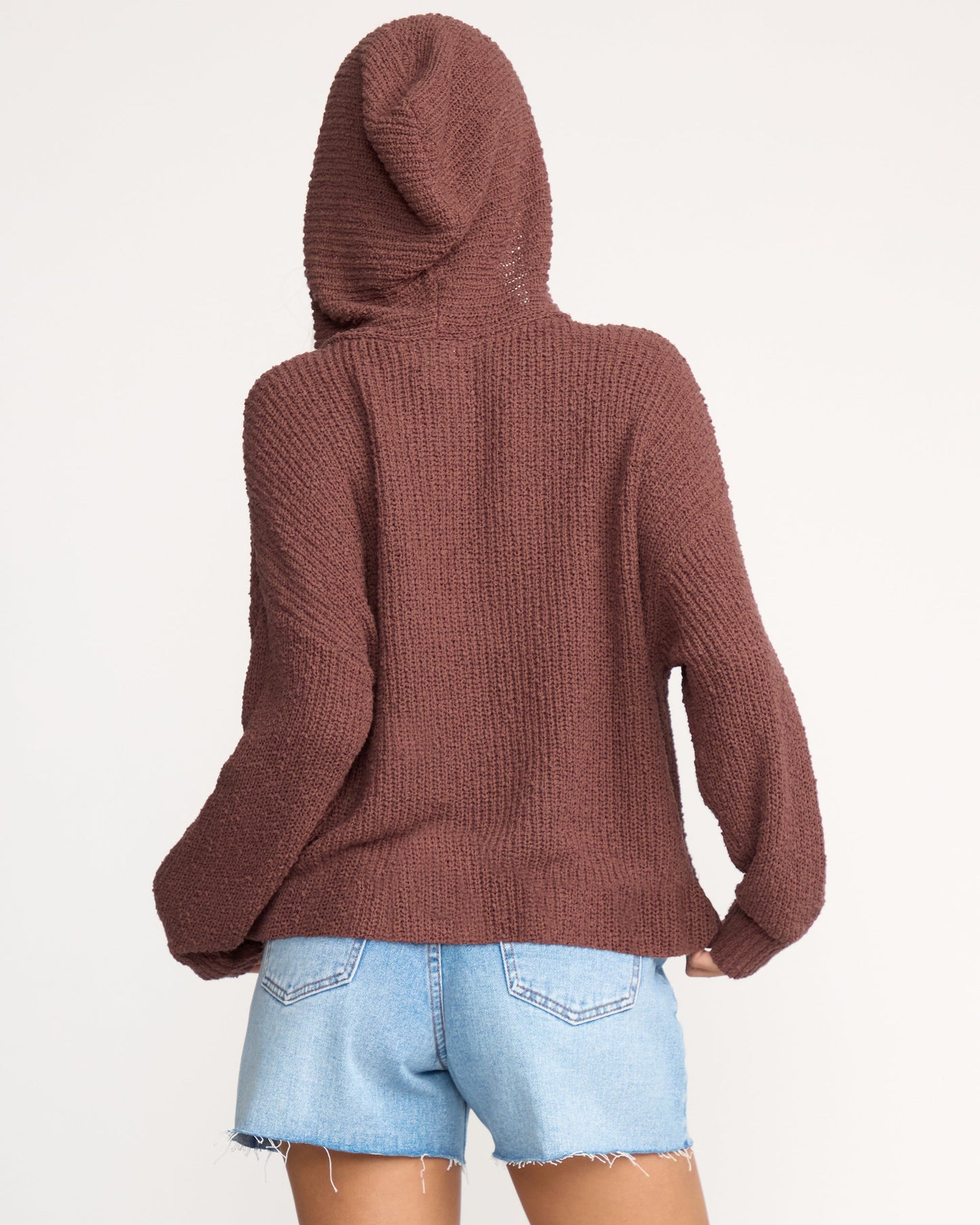 Hot Beachin Hooded Sweater - Espresso