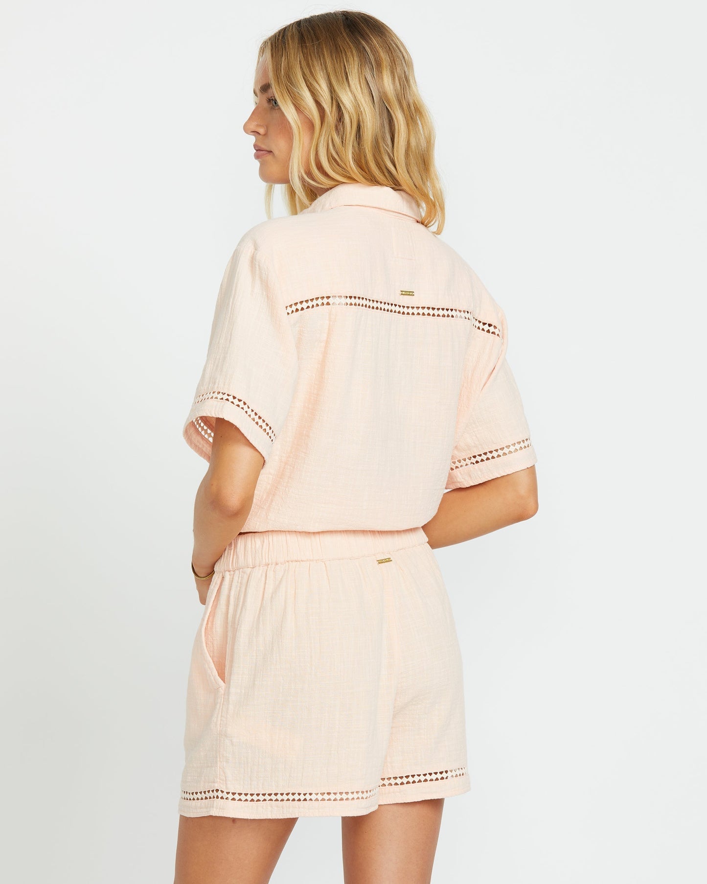 Summers End Shorts - Soft Peach